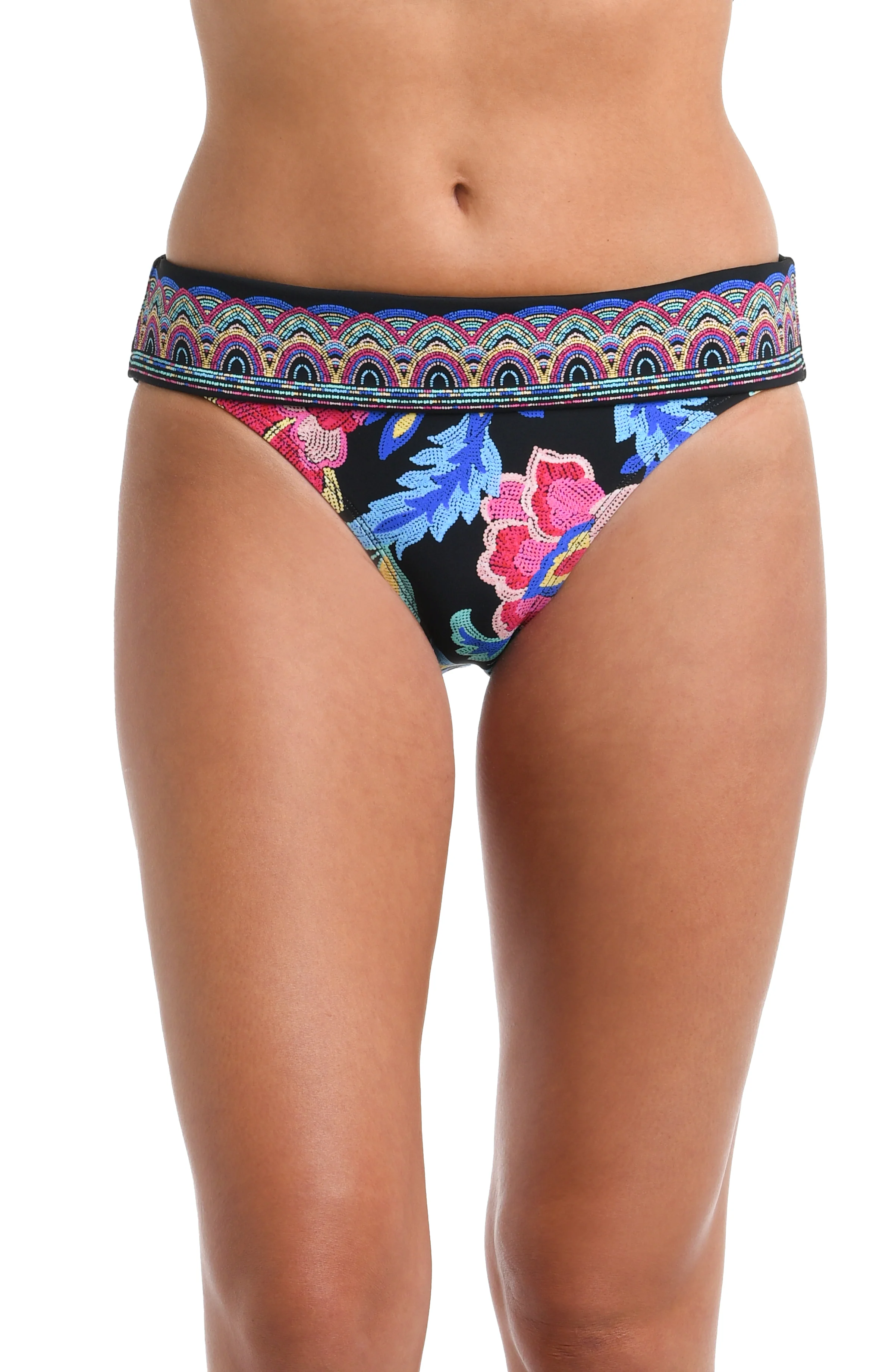 Midnight Magic Banded Hipster Bottom - FINAL SALE