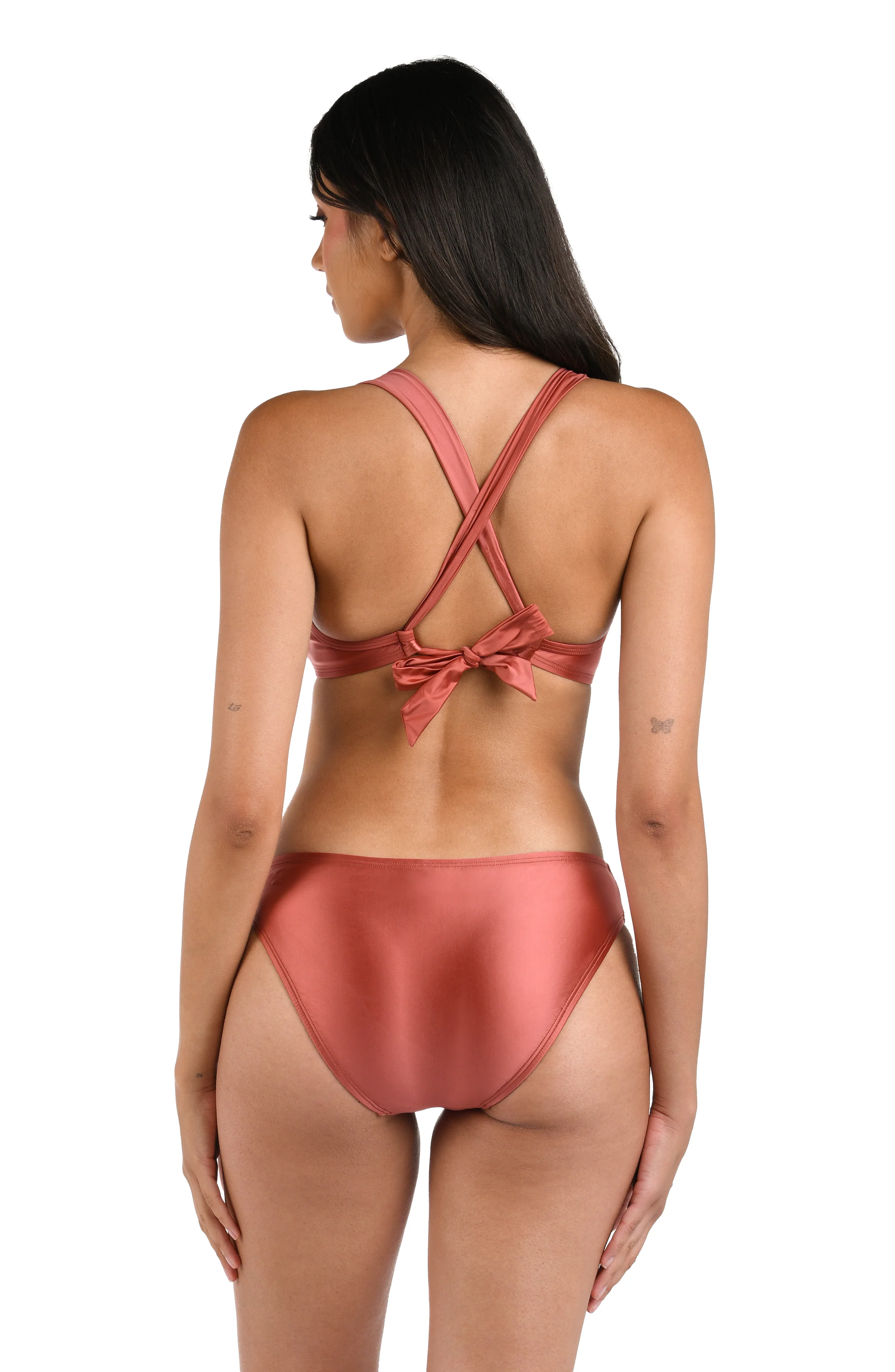 Earth Goddess Draped Underwire Bikini Top - Sienna - FINAL SALE