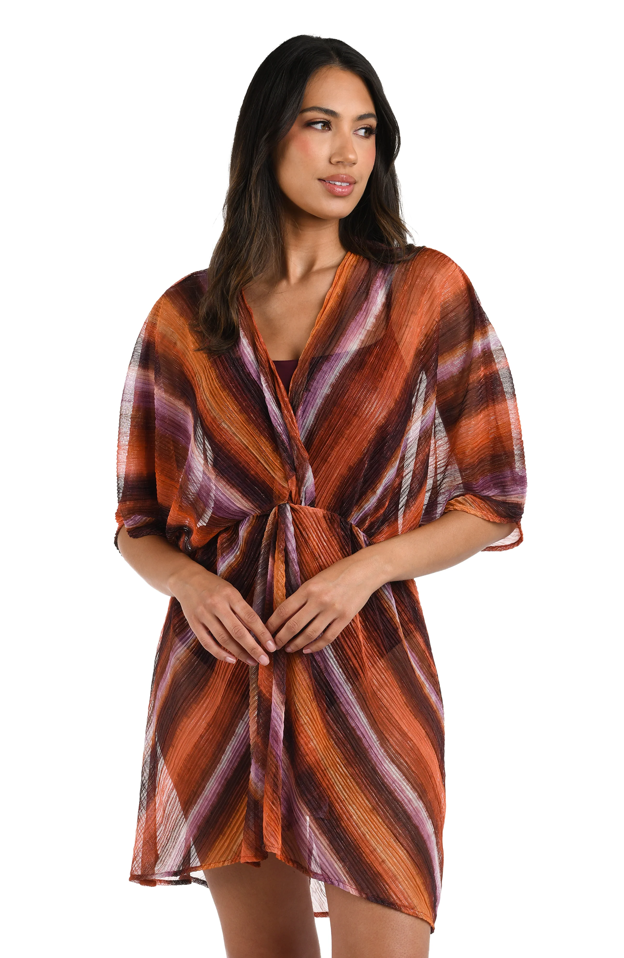 Upon The Horizon V-Neck Cover Up Dress - FINAL SALE
