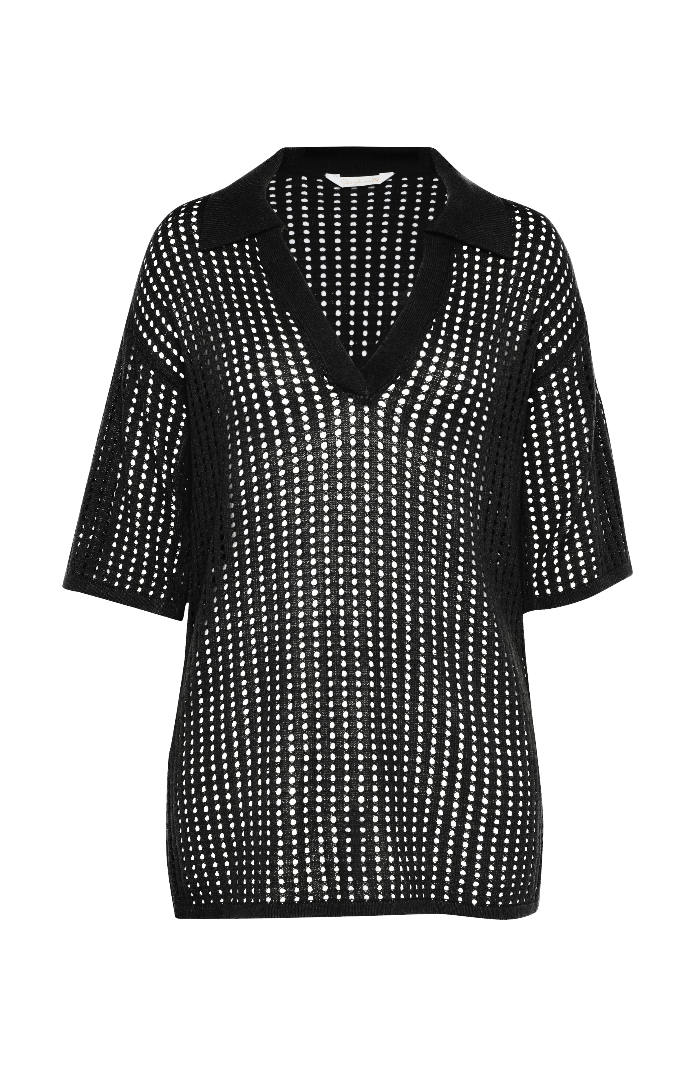 Sunshine 79 Resort Crochet Covers V-Neck Tunic - FINAL SALE