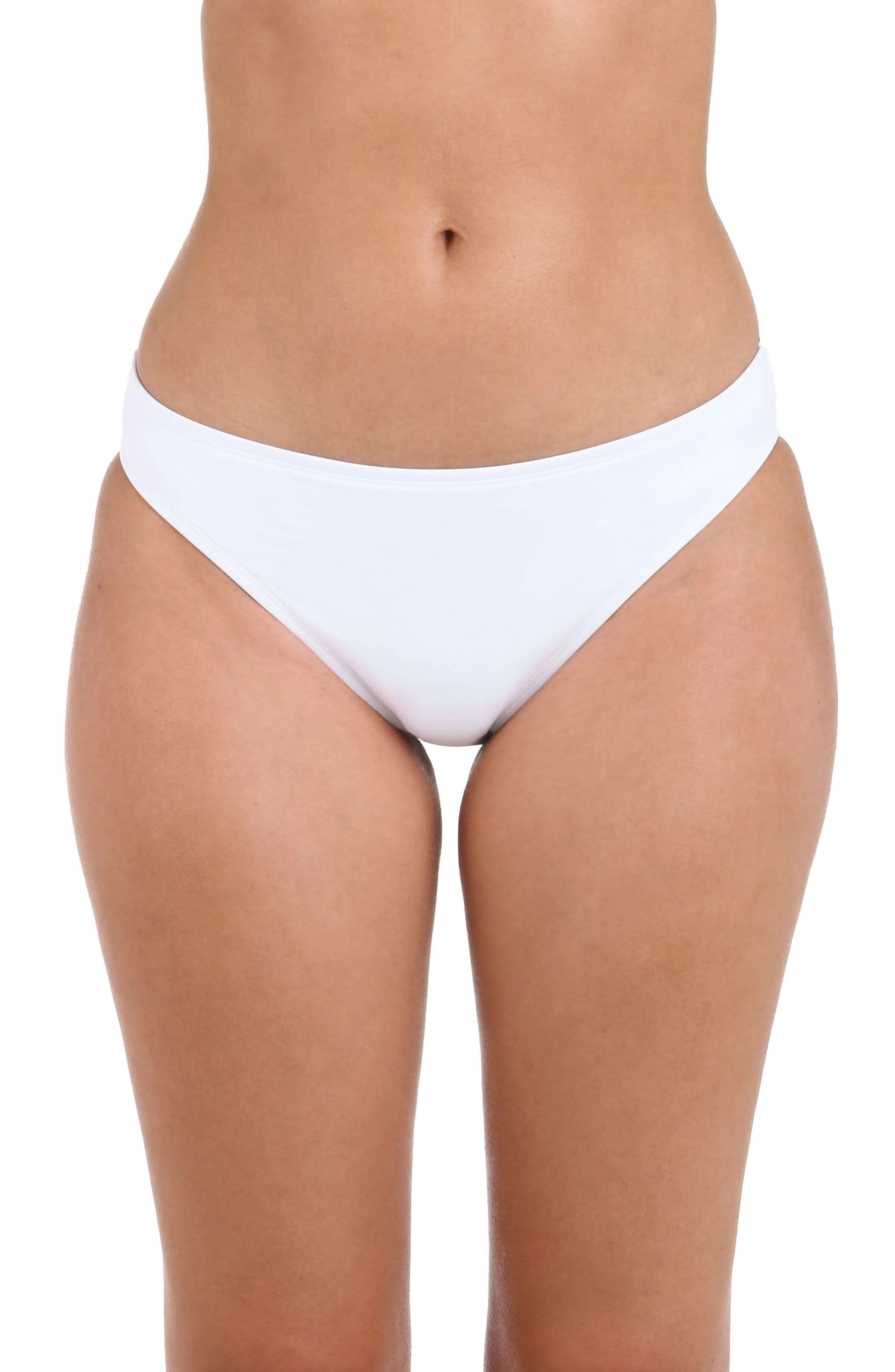 Island Goddess Hipster Bottom - White - FINAL SALE