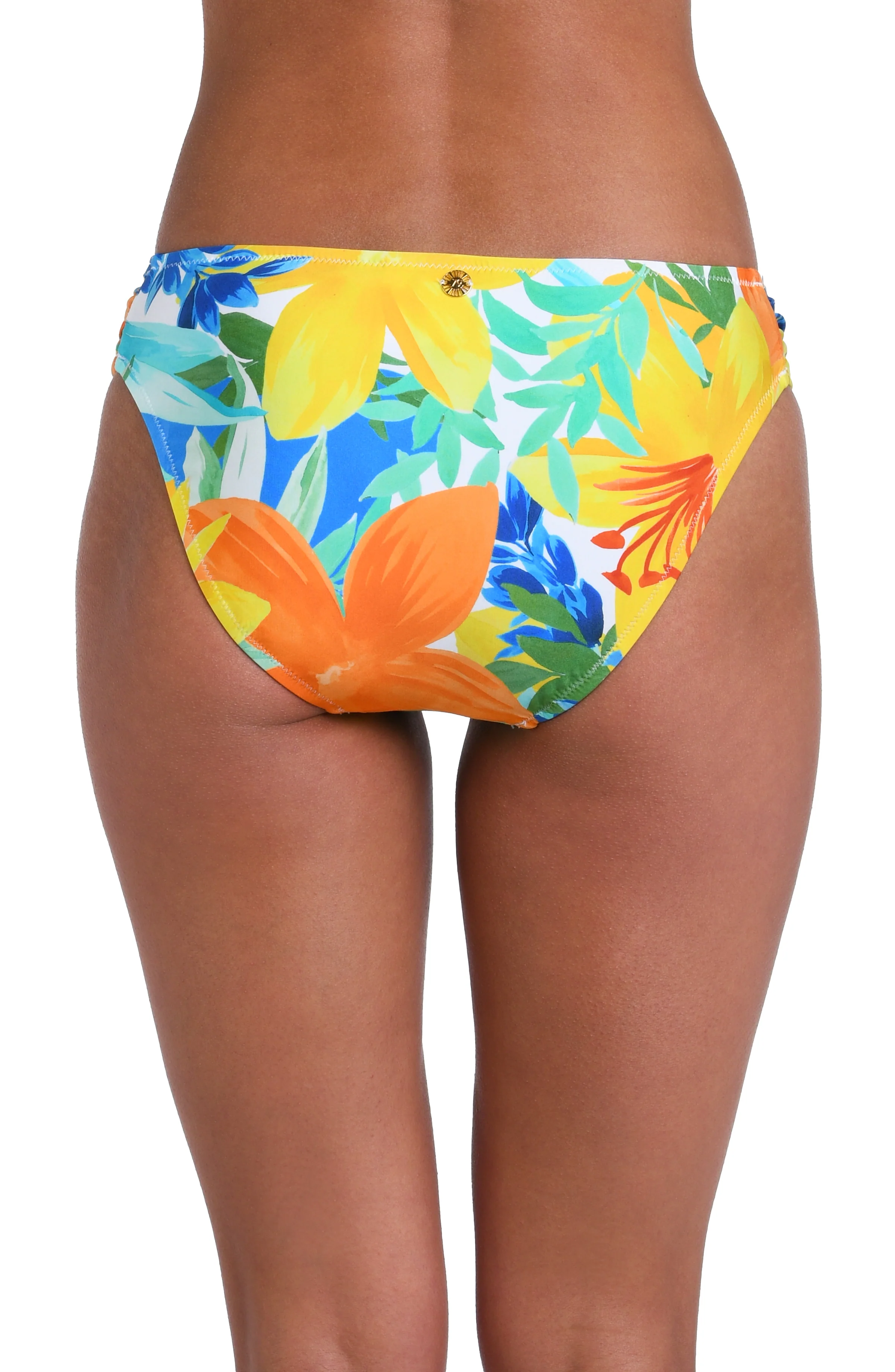 Sunshine 79 Summertime Vibes Side Shirred Hipster Bottom - FINAL SALE