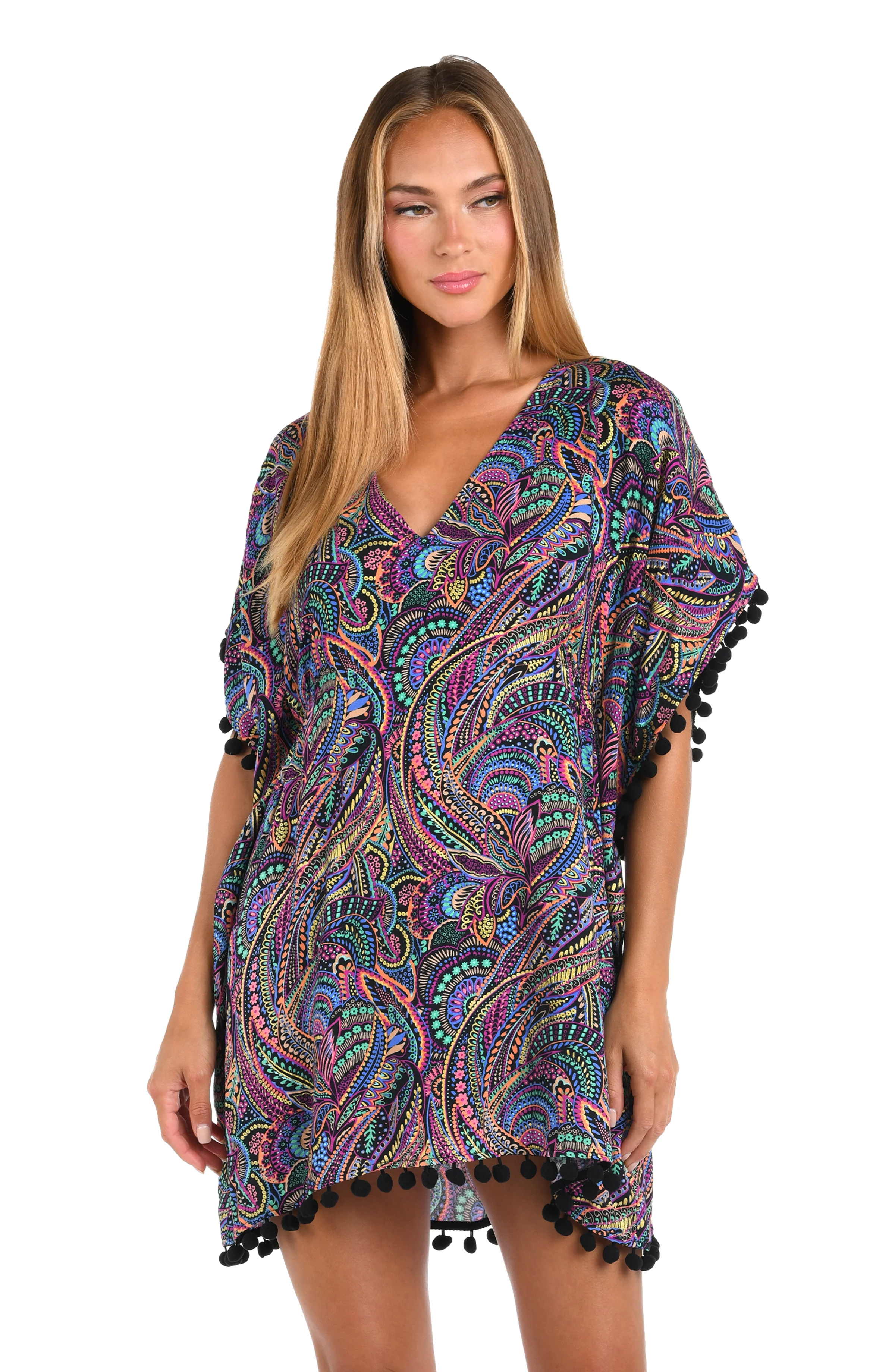 Sunshine 79 Disco Dream V-Neck Caftan - FINAL SALE
