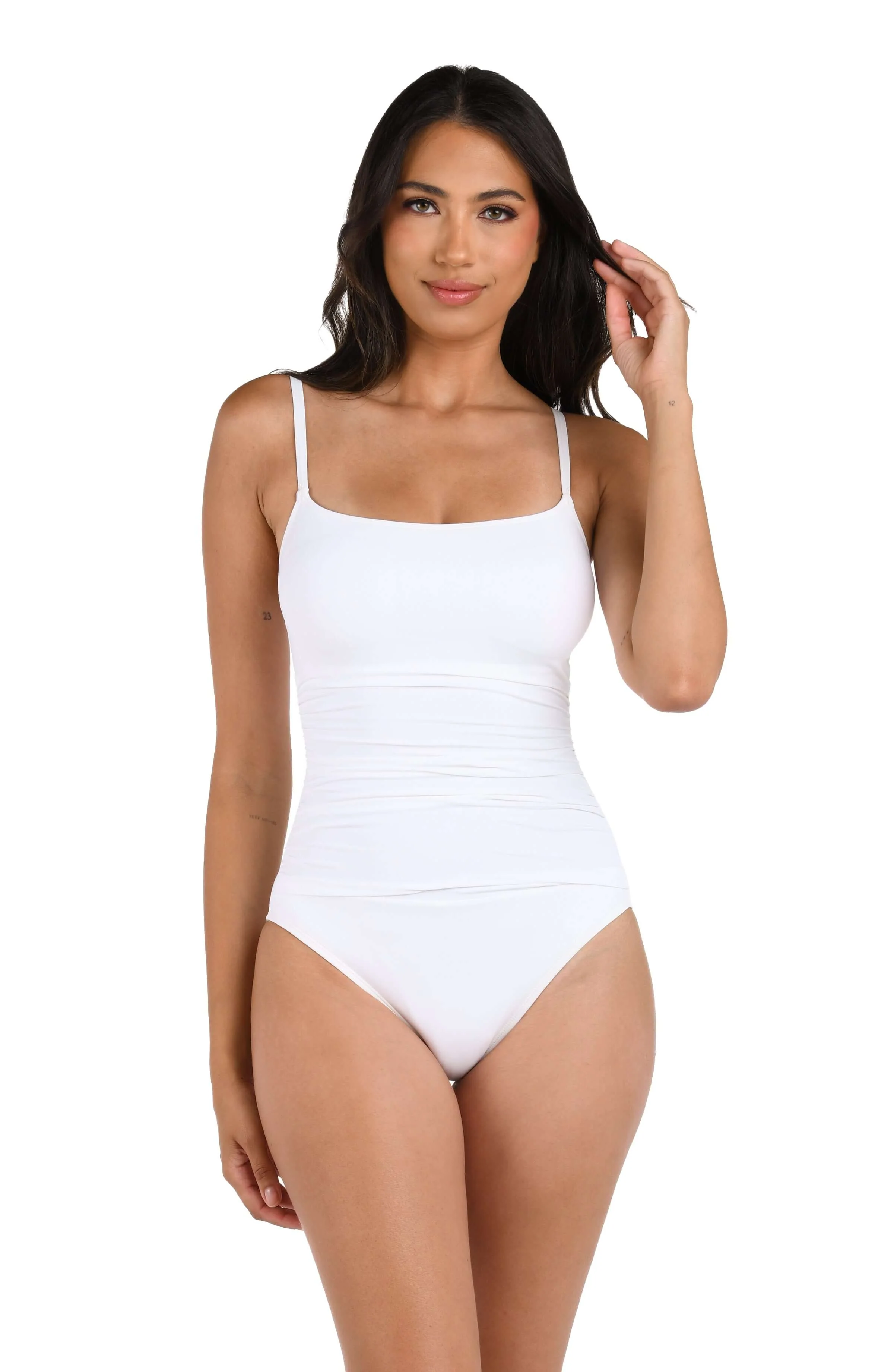 Island Goddess Lingerie One Piece - White