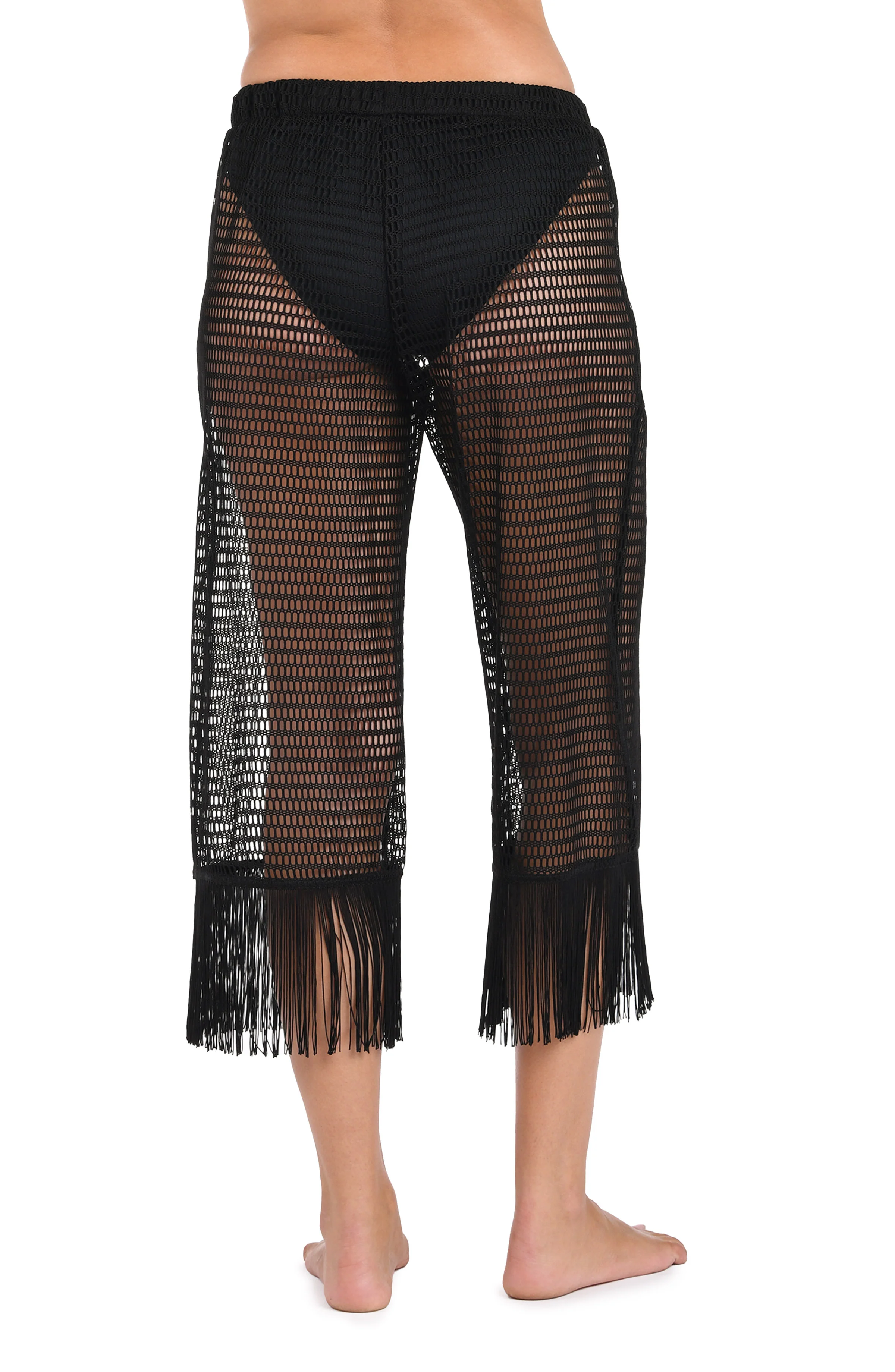 Fringed Out Cropped Pant (Unlined) - FINAL SALE