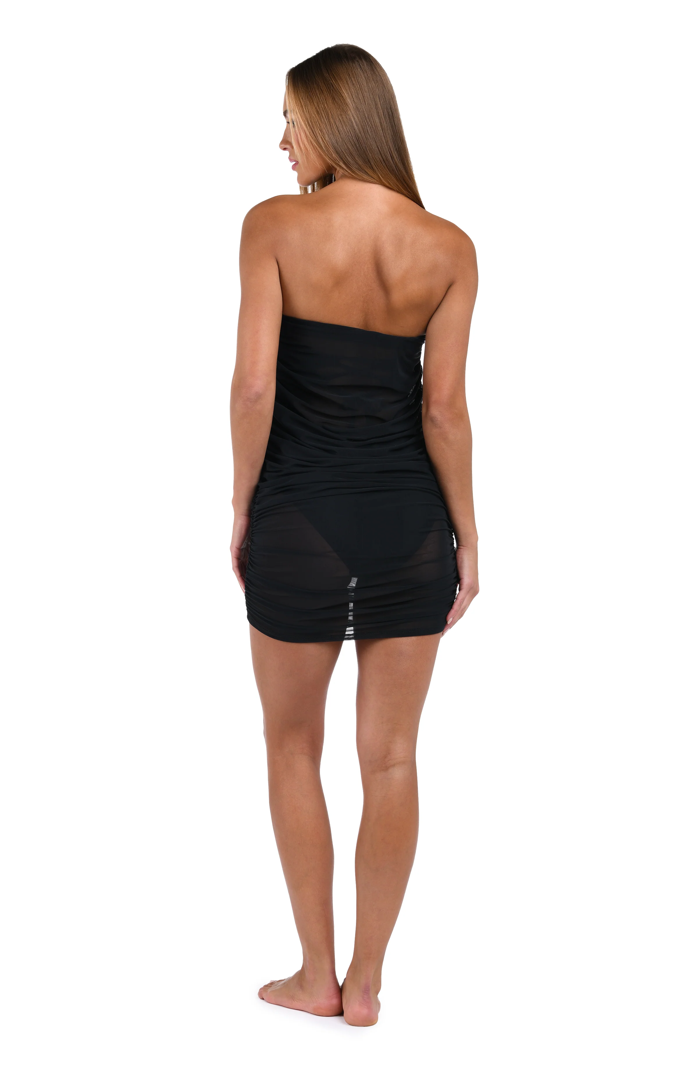 Sunshine 79 Maximal Mesh Skirt Cover Up - Black