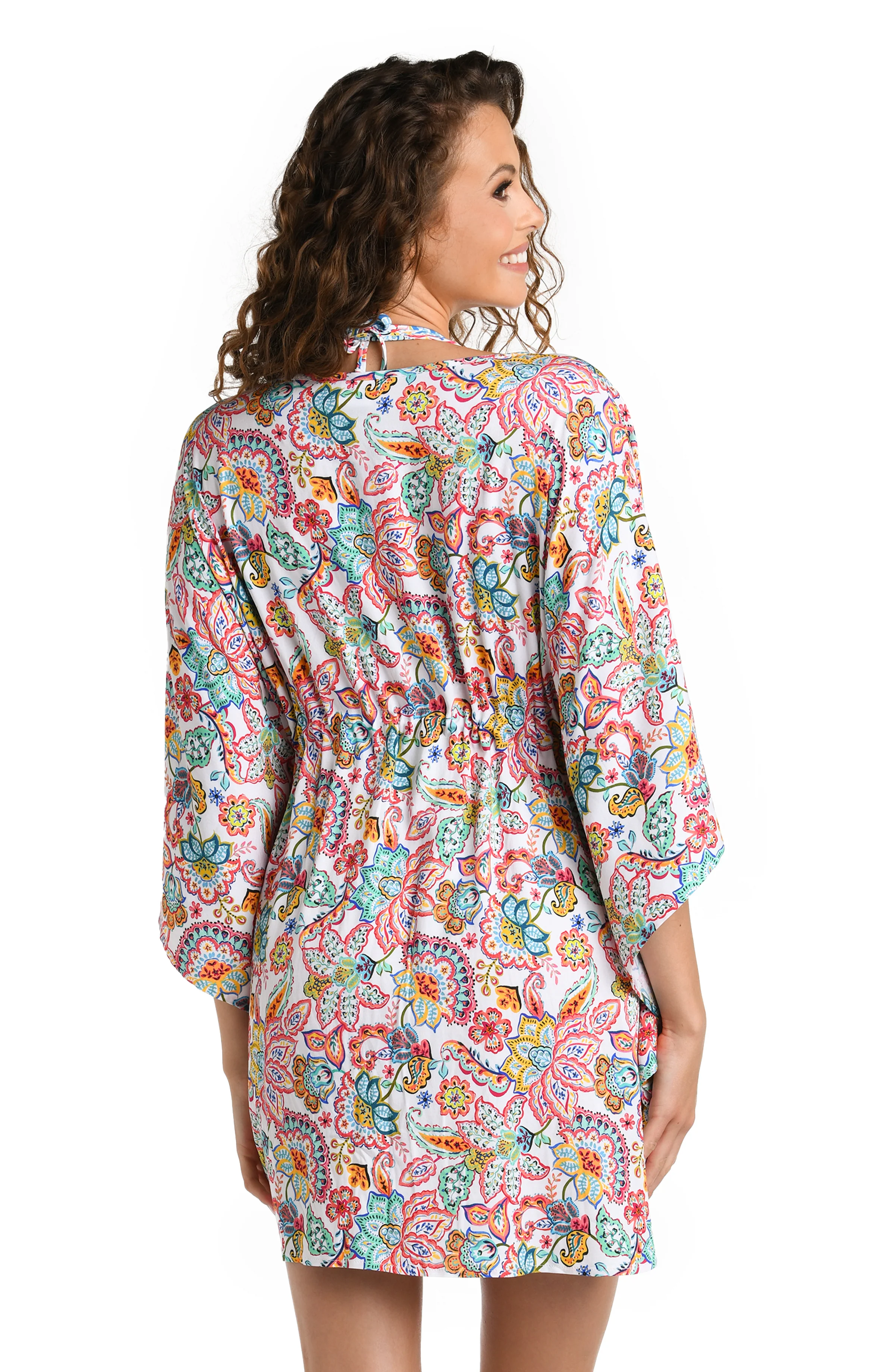 Gypsy Soul V-Neck Caftan Cover Up - FINAL SALE
