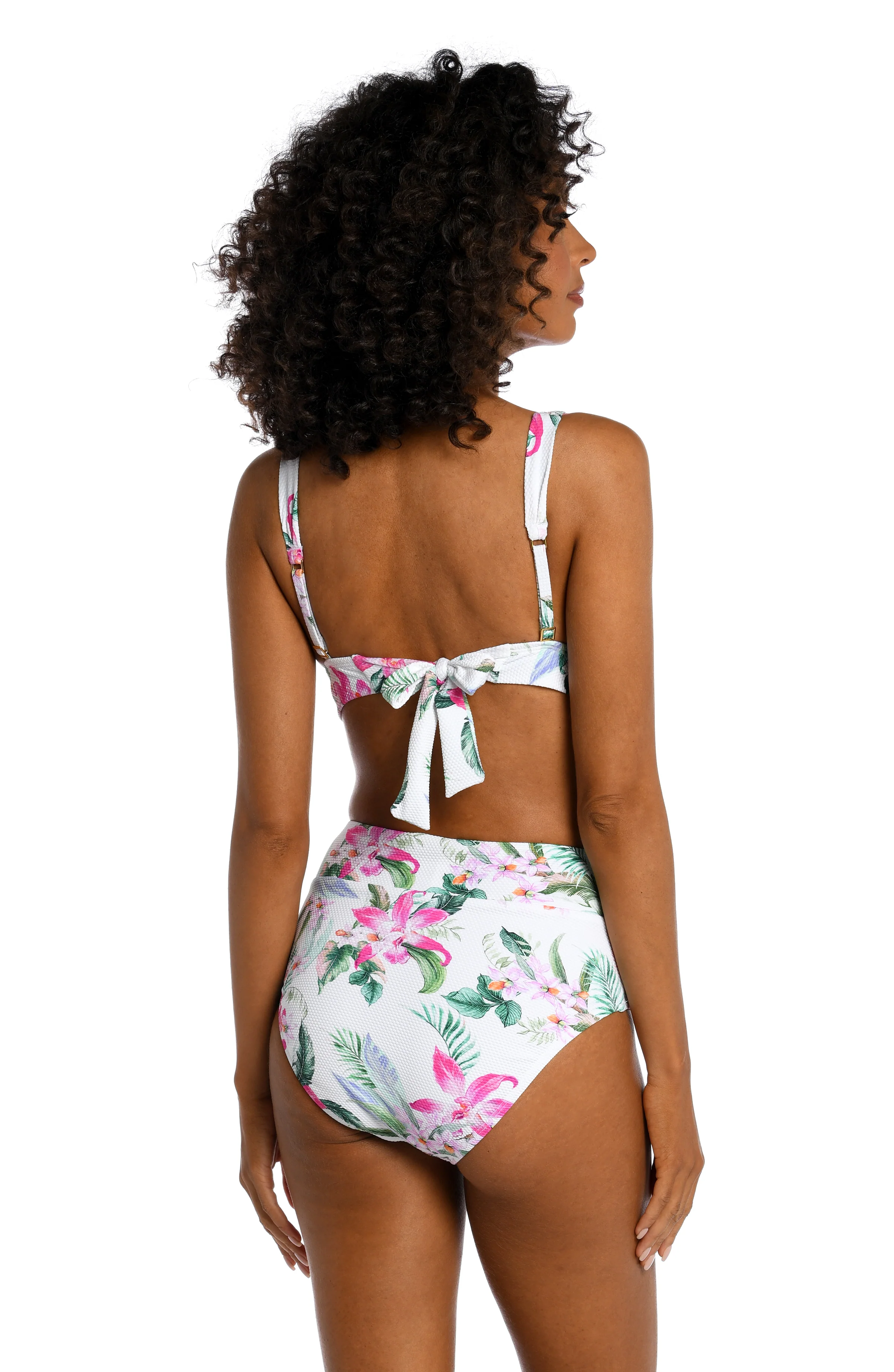 Mystic Palms Banded Tall Triangle Top (Final Sale)
