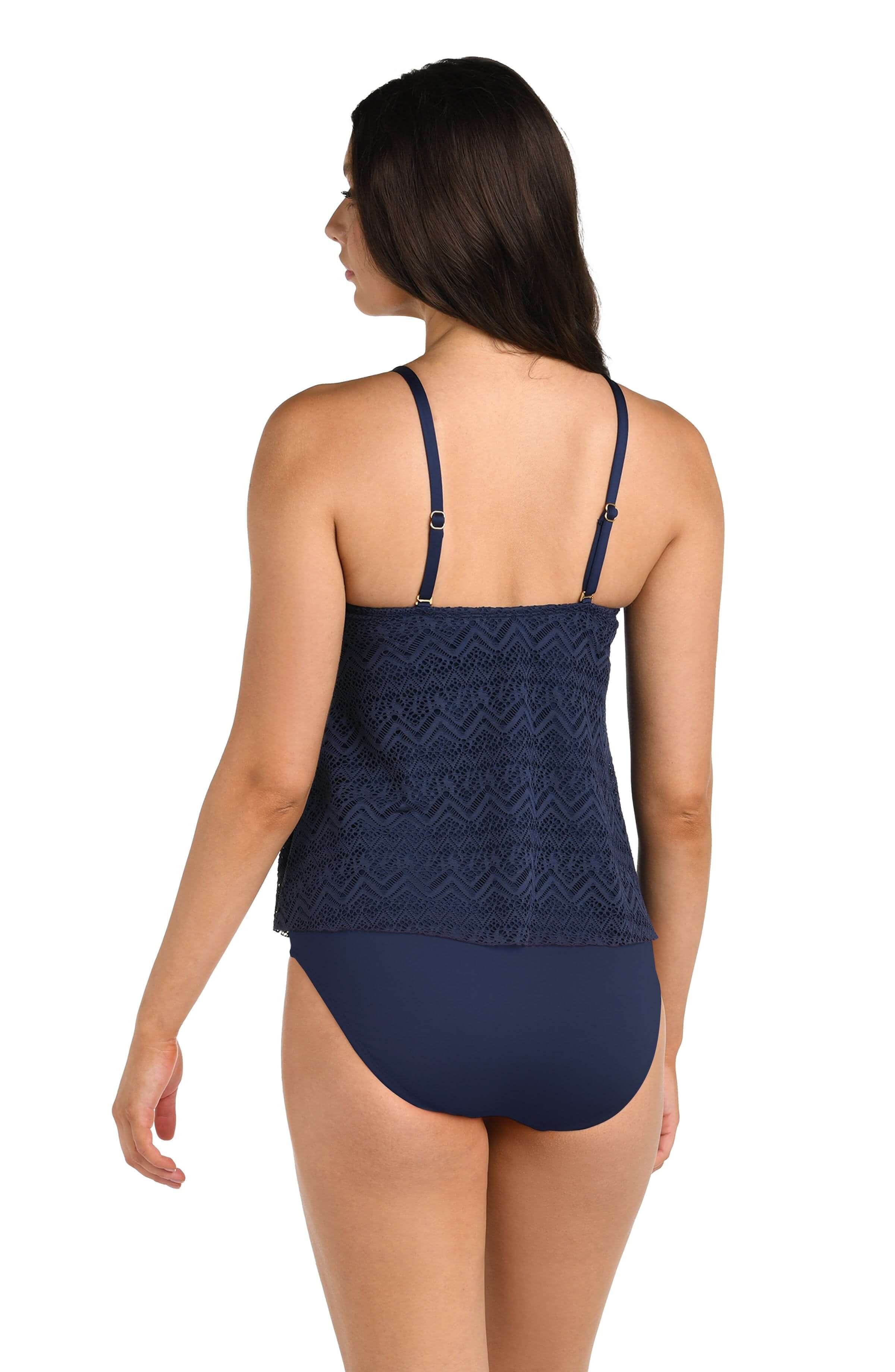24th & Ocean Cecily Crochet Wrap Tankini Top - FINAL SALE
