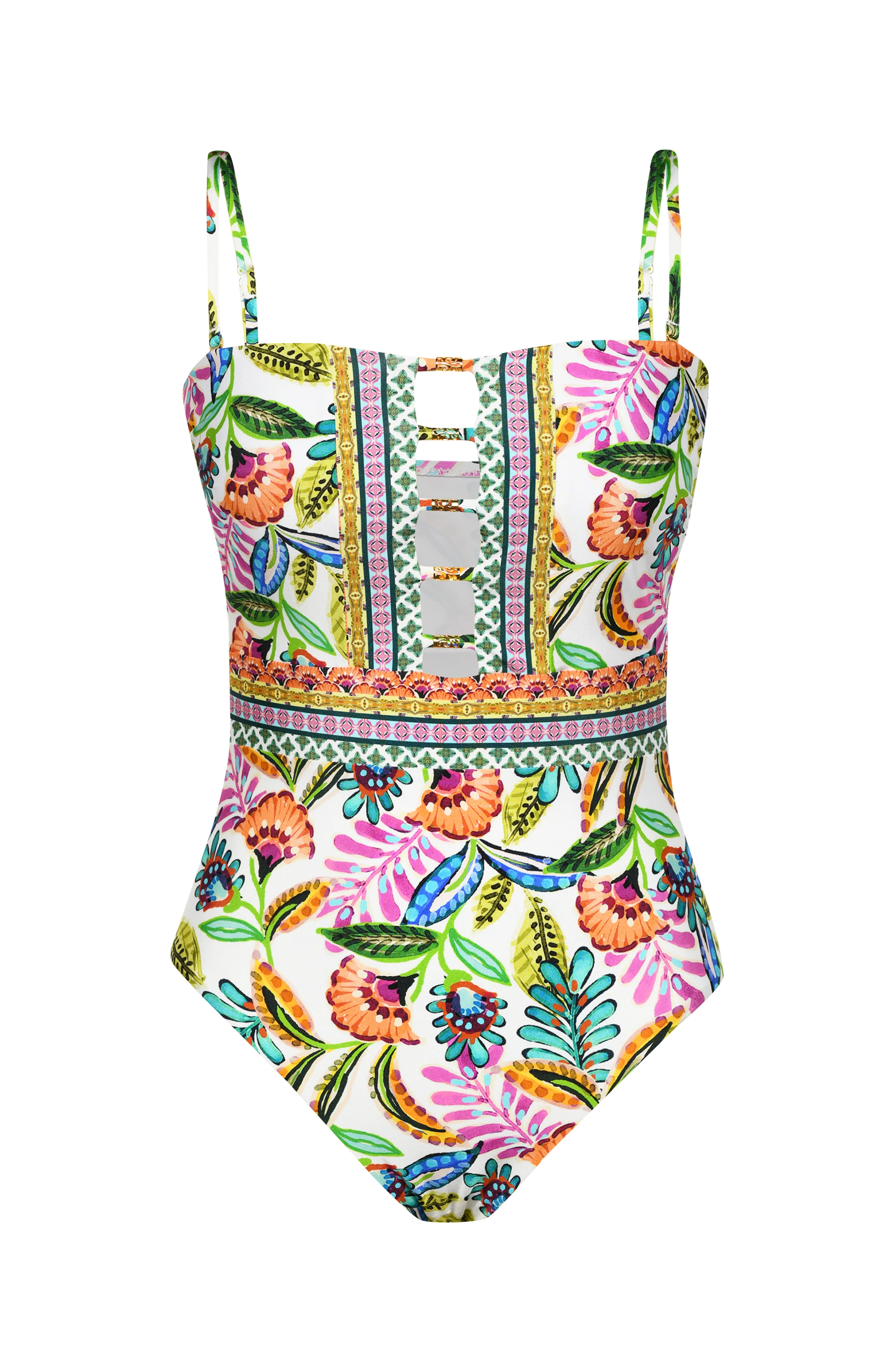 Sunshine 79 Jungle Jive Bandeau One Piece - FINAL SALE