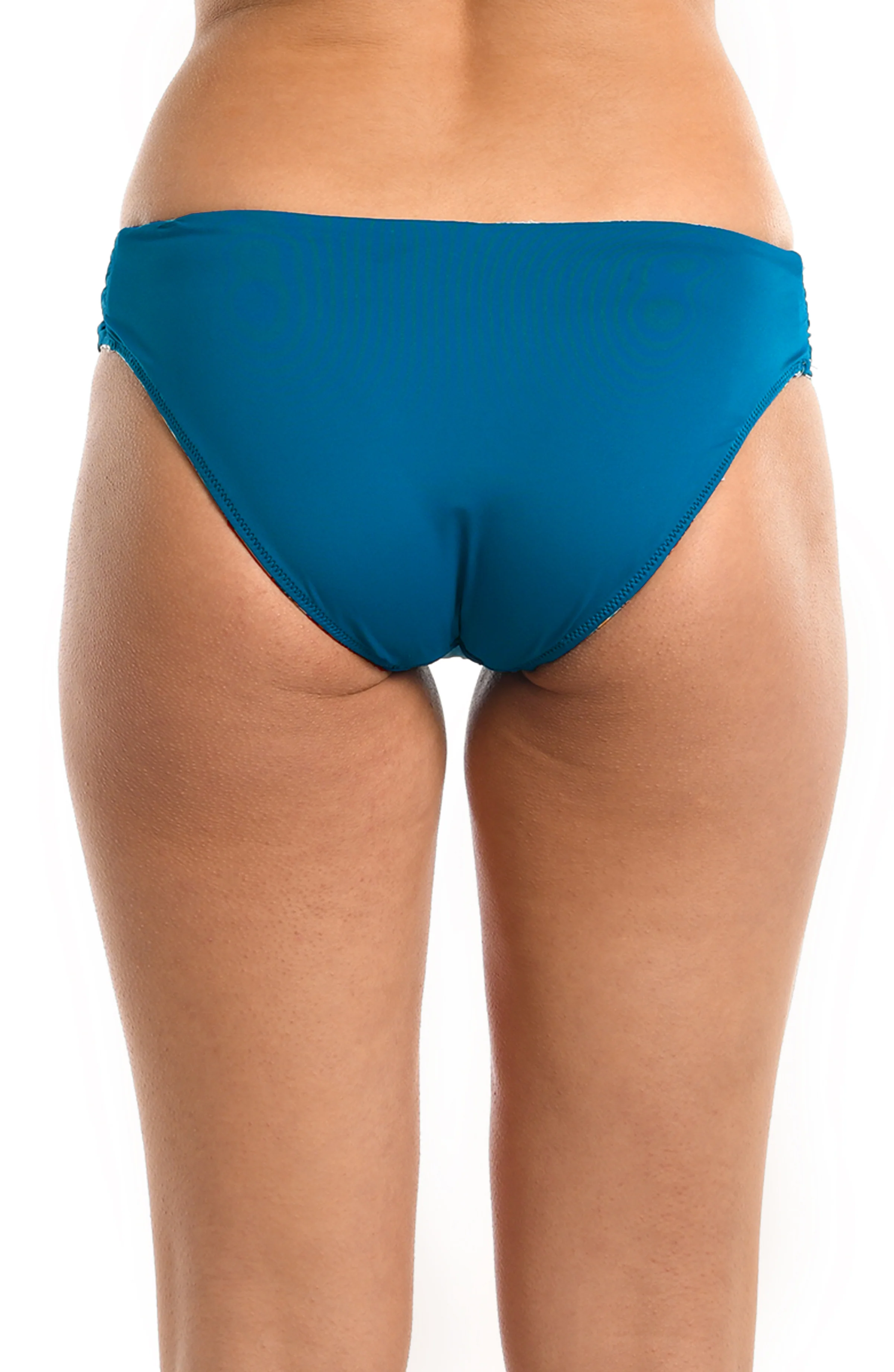 Scarf City Side Reversible Shirred Hipster Bottom - FINAL SALE