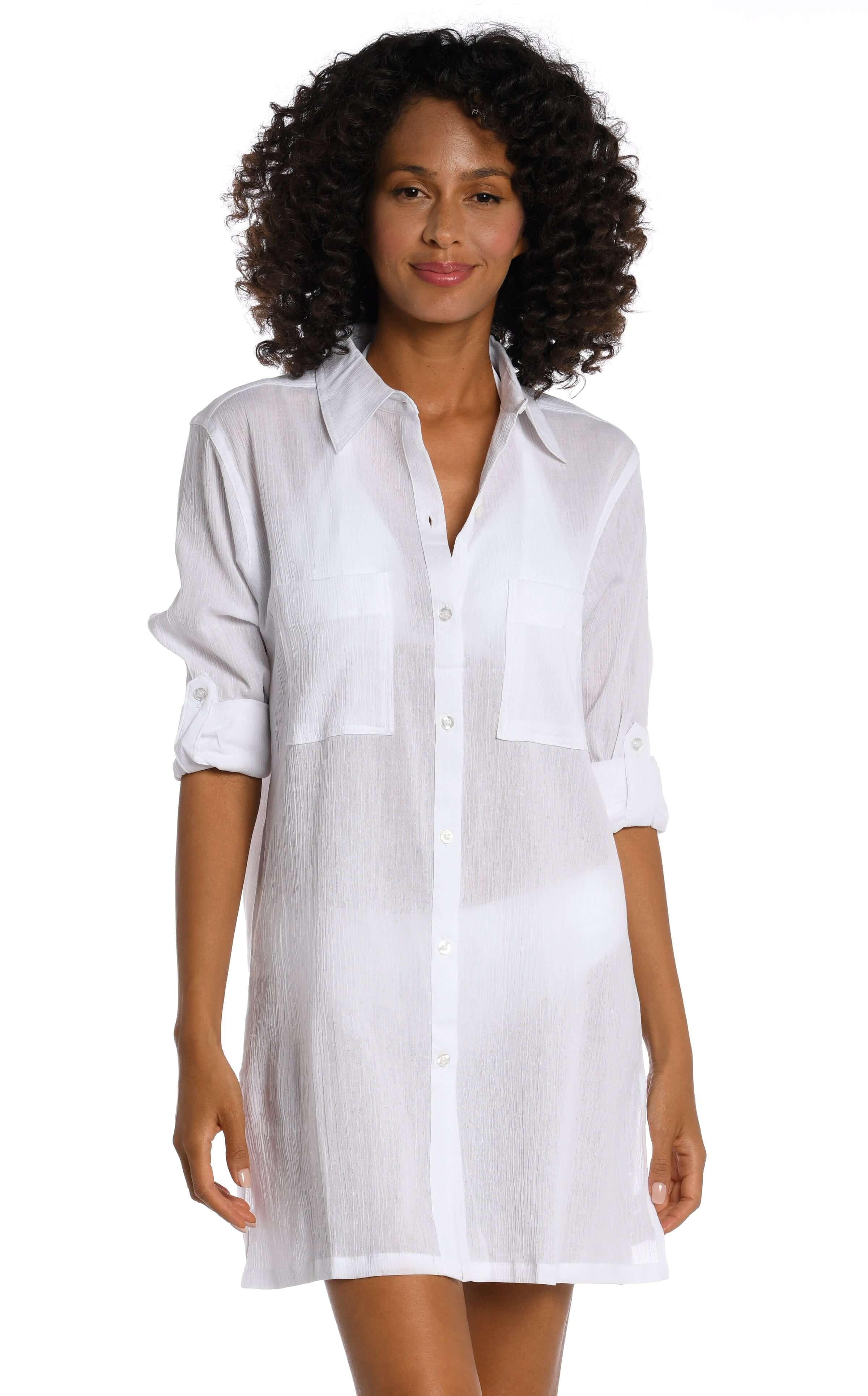 Island Fare Resort Button Down Shirt - FINAL SALE