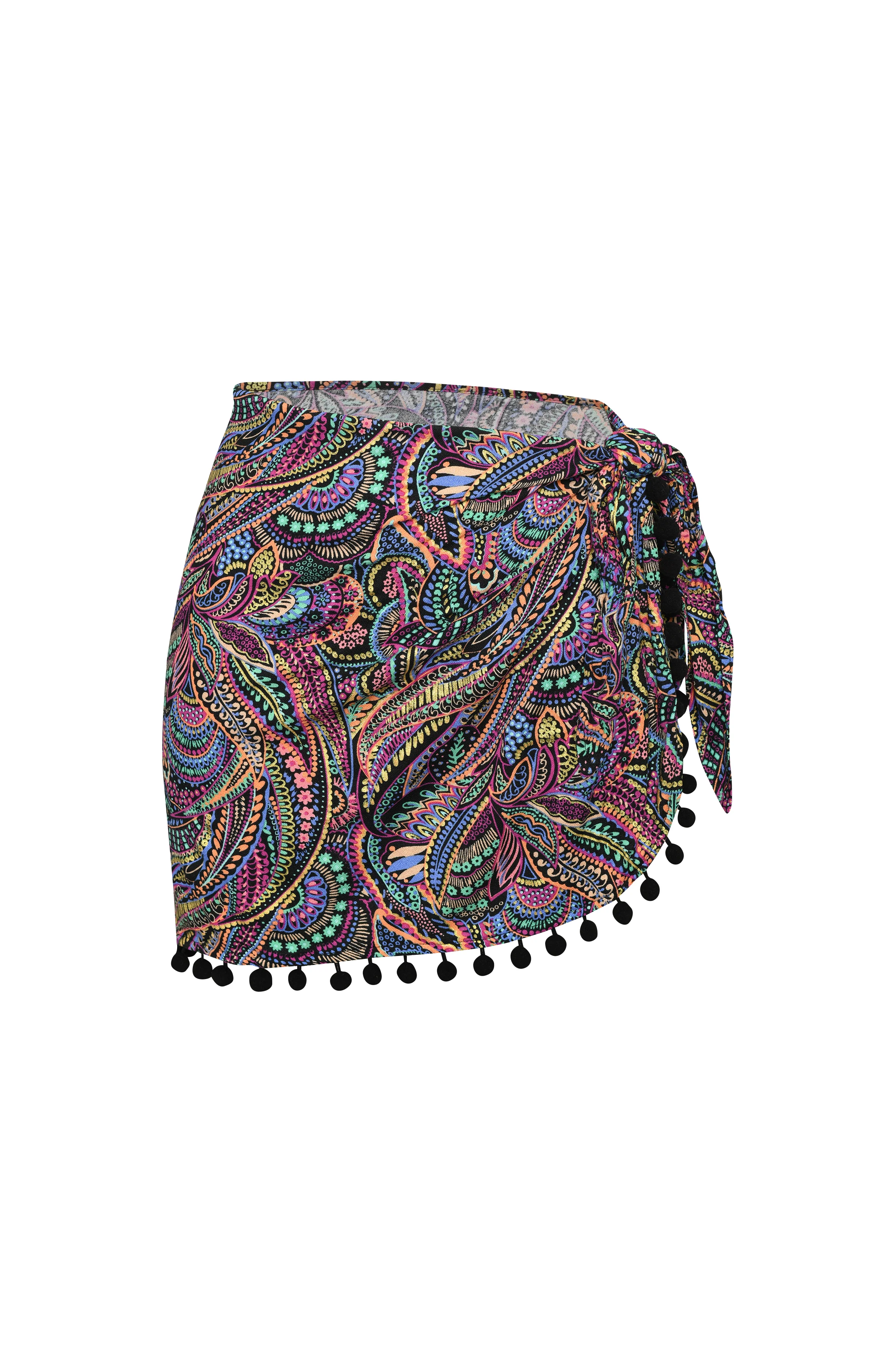 Sunshine 79 Disco Dream Short Pareo Wrap - FINAL SALE