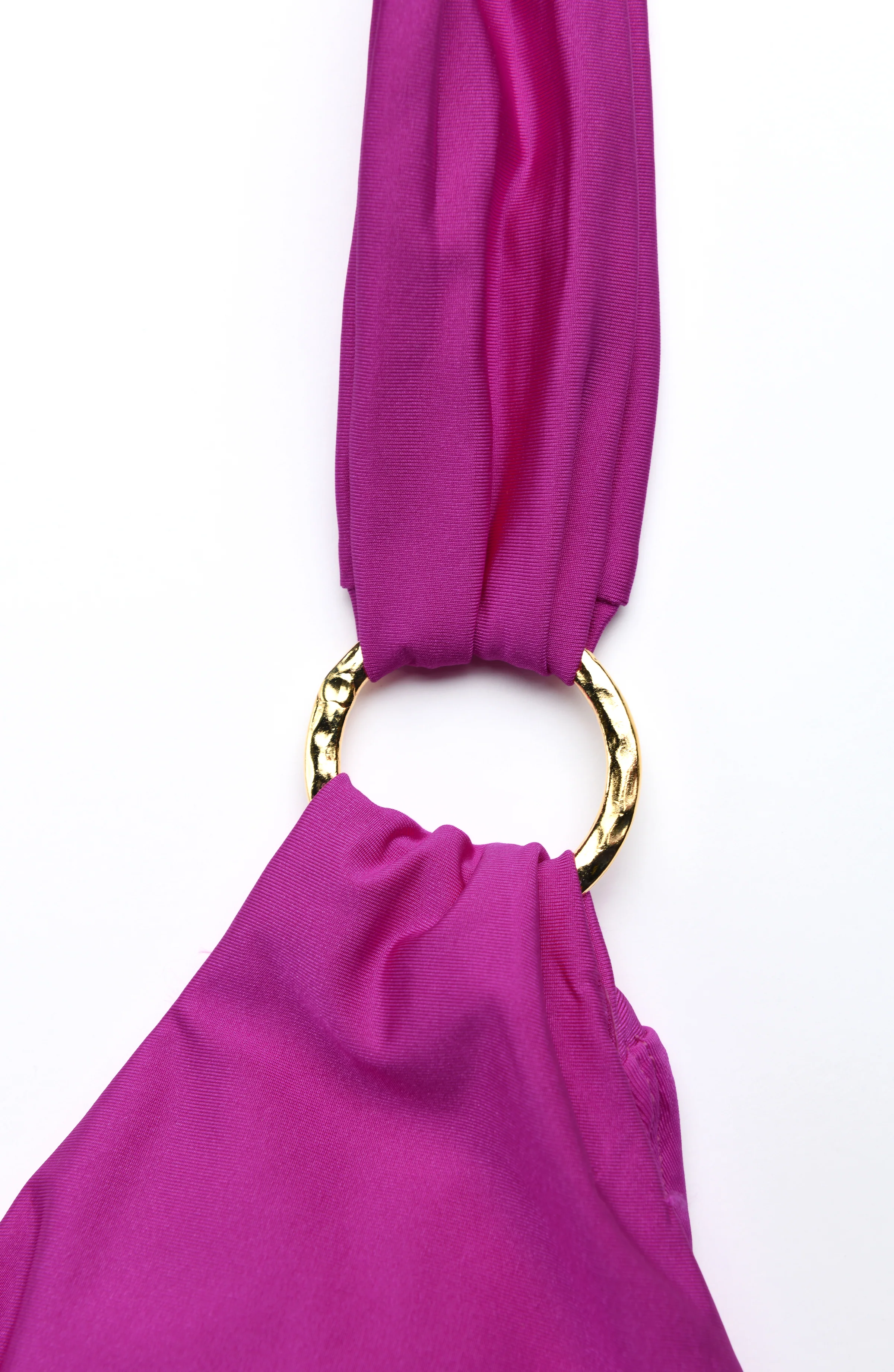 Sunshine 79 Sunshine Solids Halter Triangle Top - Bright Violet - FINAL SALE