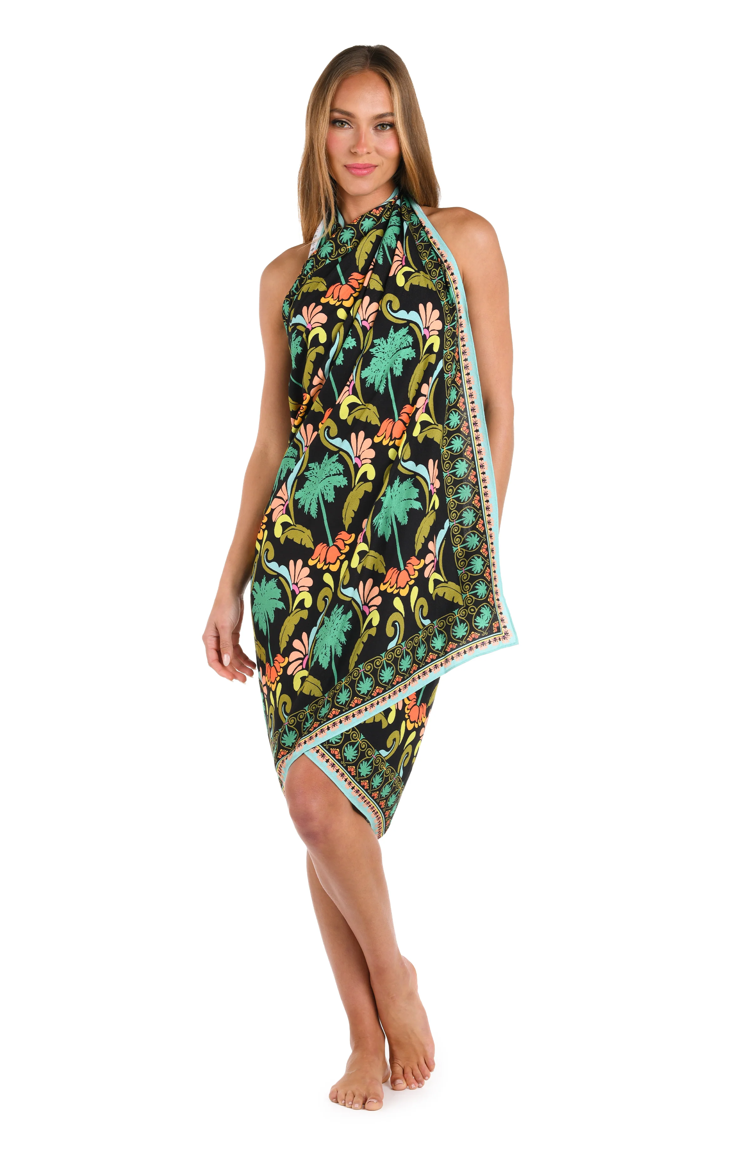 Sunshine 79 Palm Mirage Pareo Wrap
