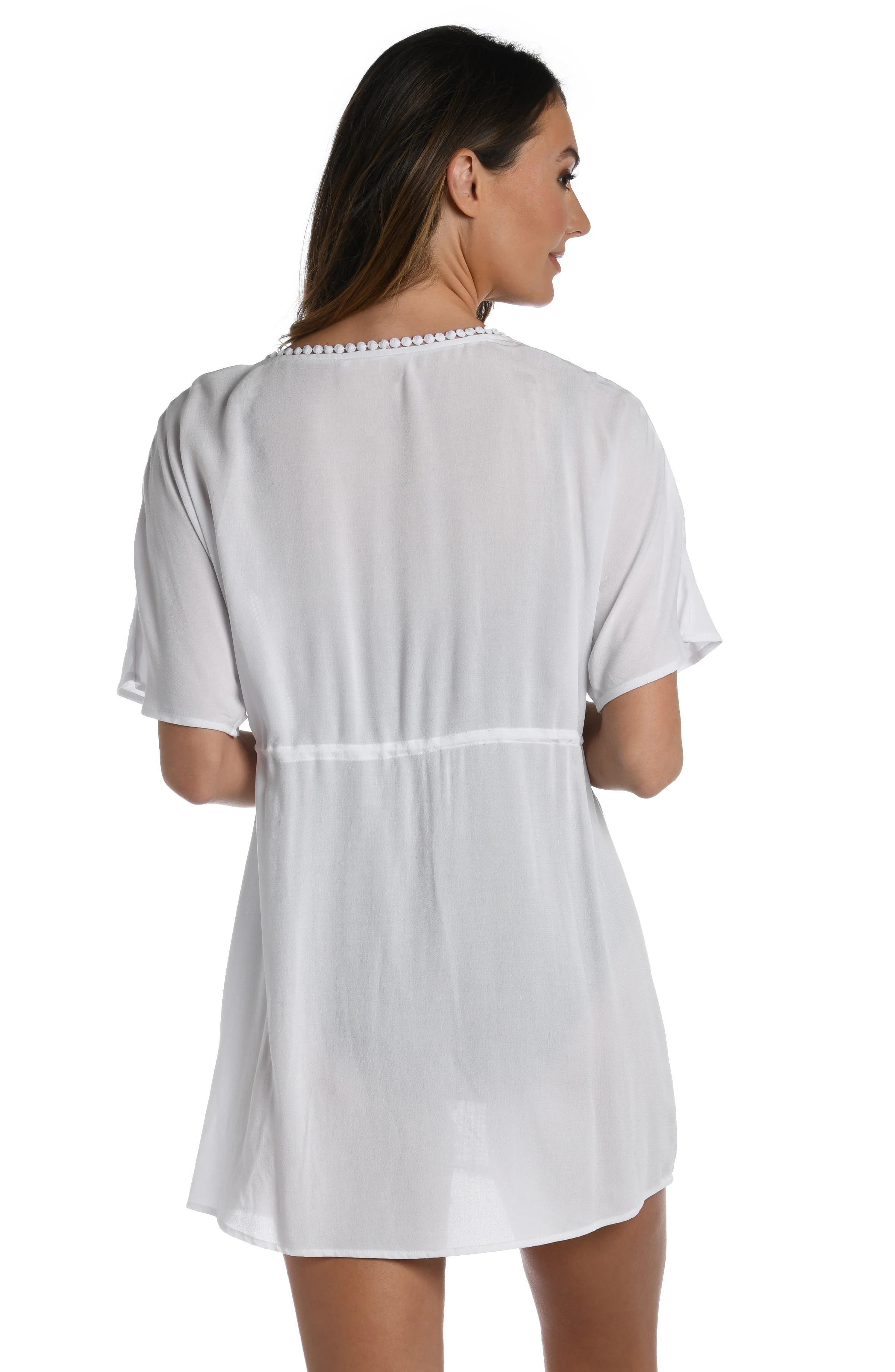 Coastal Covers Kimono - White - FINAL SALE