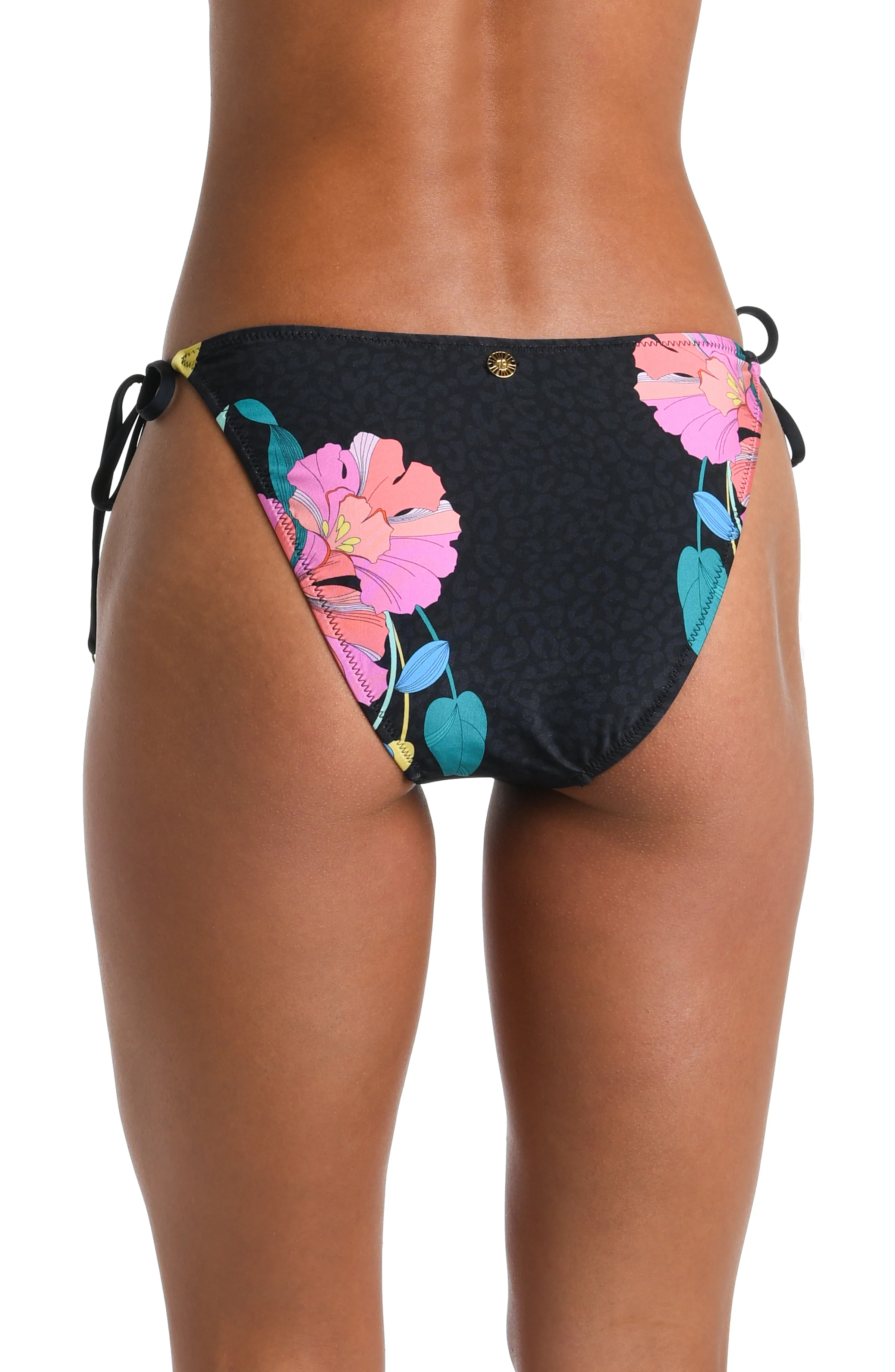 Sunshine 79 Cascade Blooms Side Tie Hipster Bottom - FINAL SALE