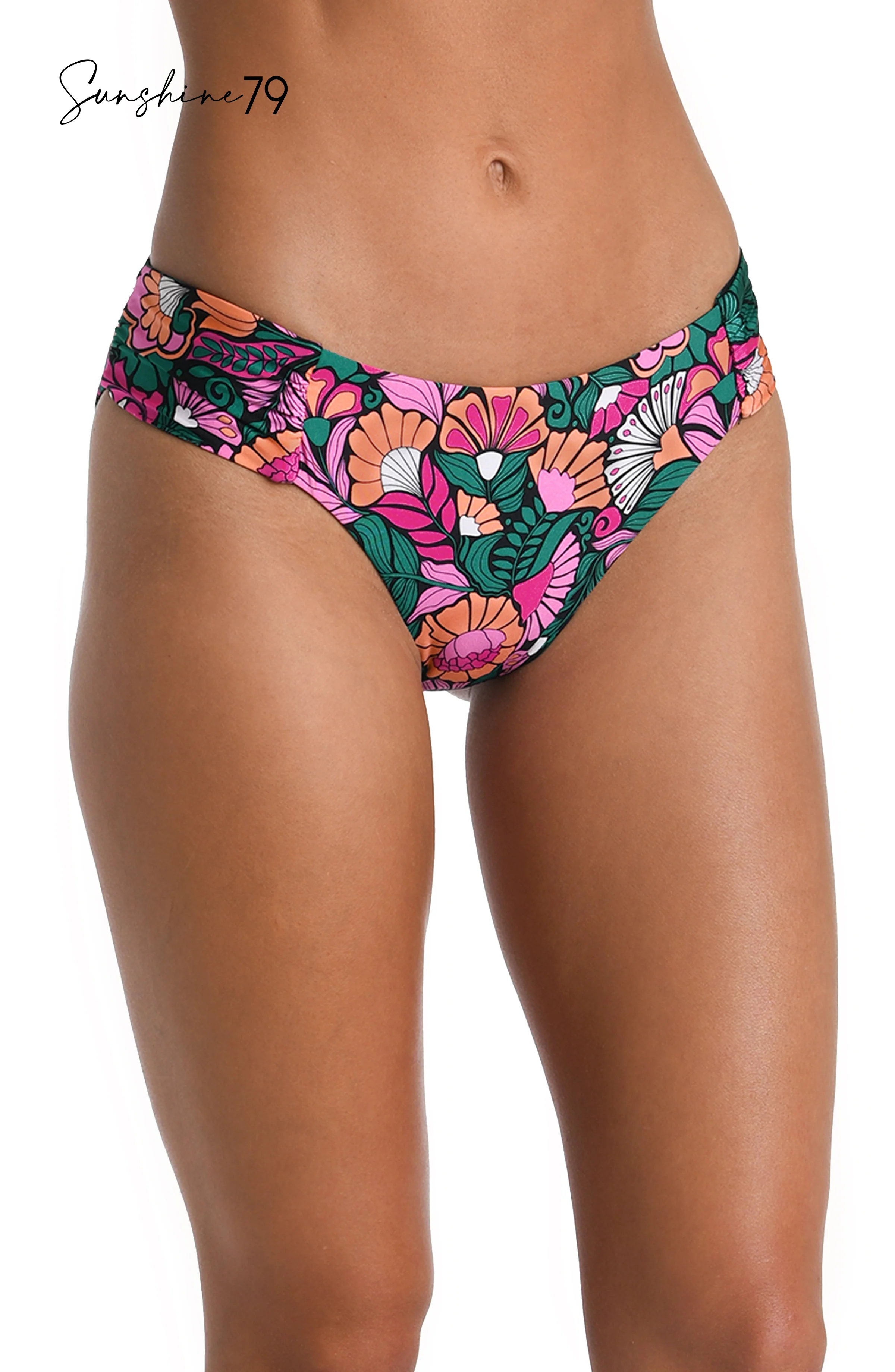 Sunshine 79 Isle Nouveau Reversible Side Shirred Hipster Bottom - FINAL SALE