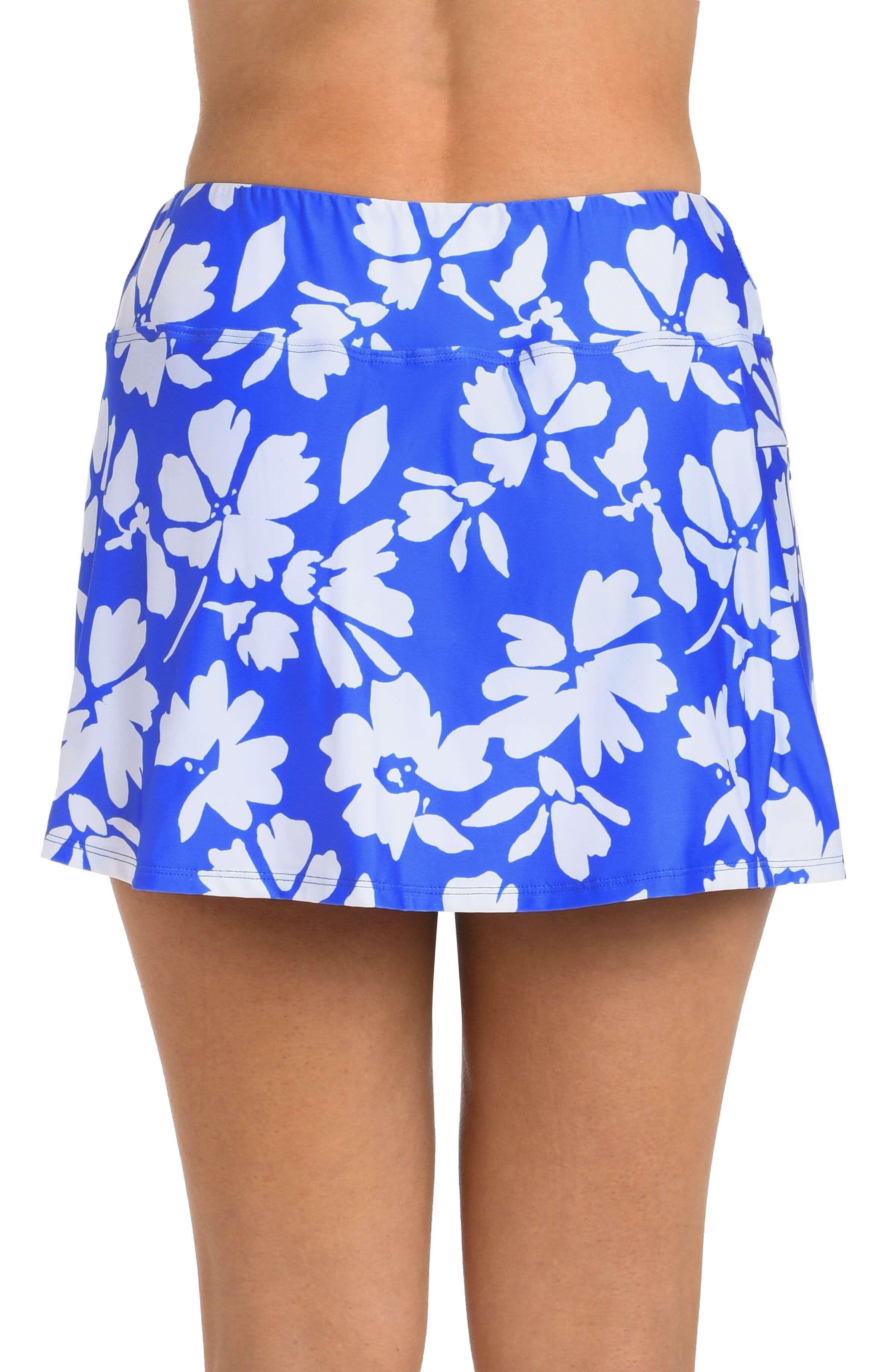 24th & Ocean Marseille Floral Swim Skort Bottom - FINAL SALE