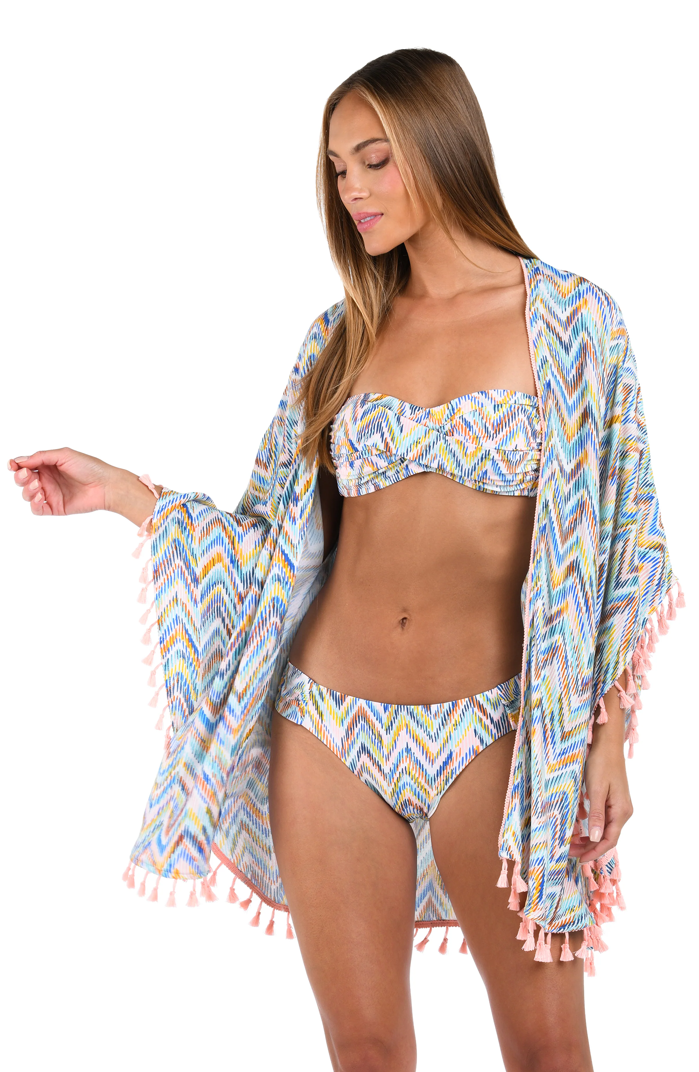 Sunshine 79 Soul Wave Open Front Kimono - FINAL SALE
