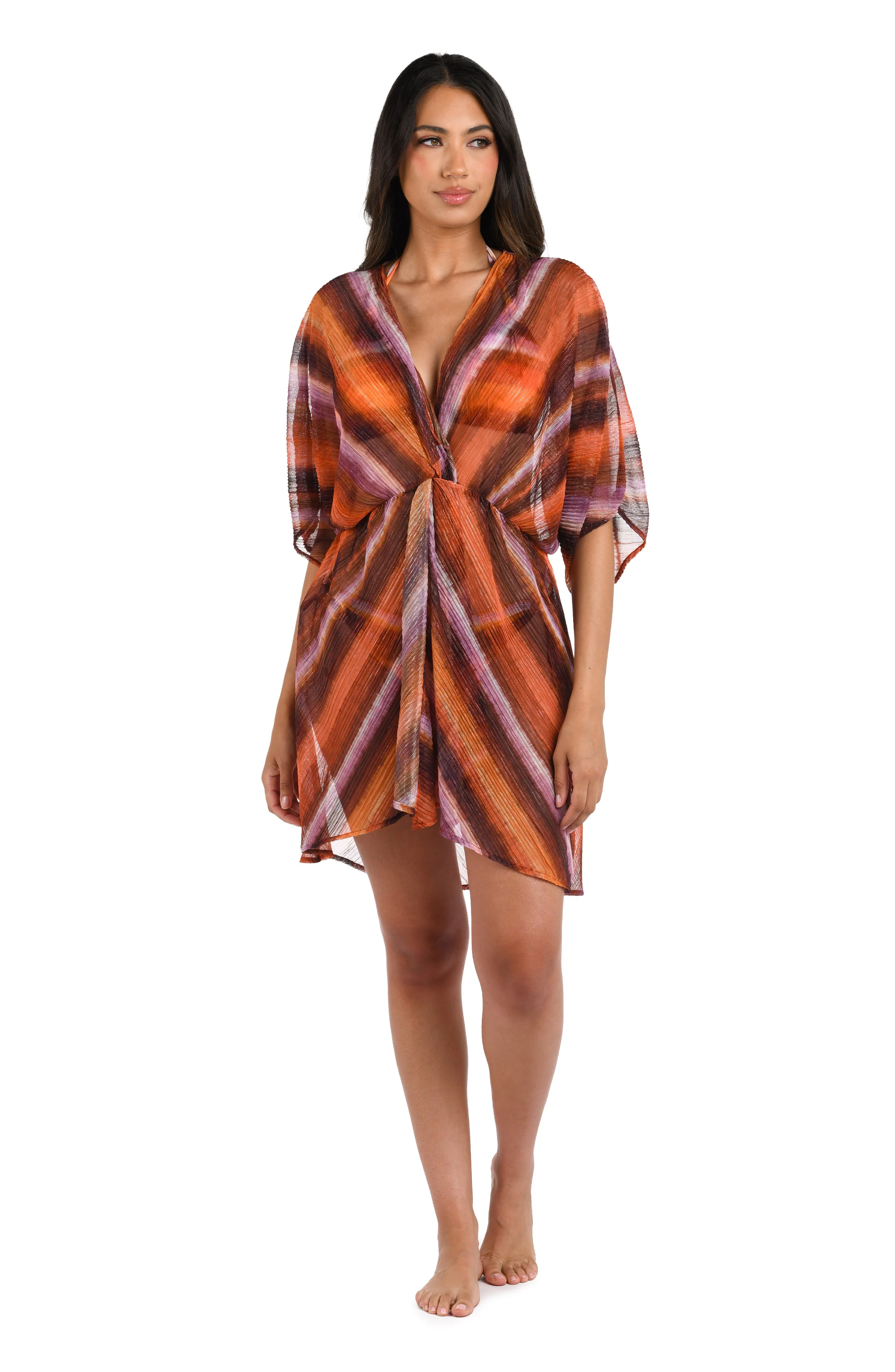 Upon The Horizon V-Neck Cover Up Dress - FINAL SALE