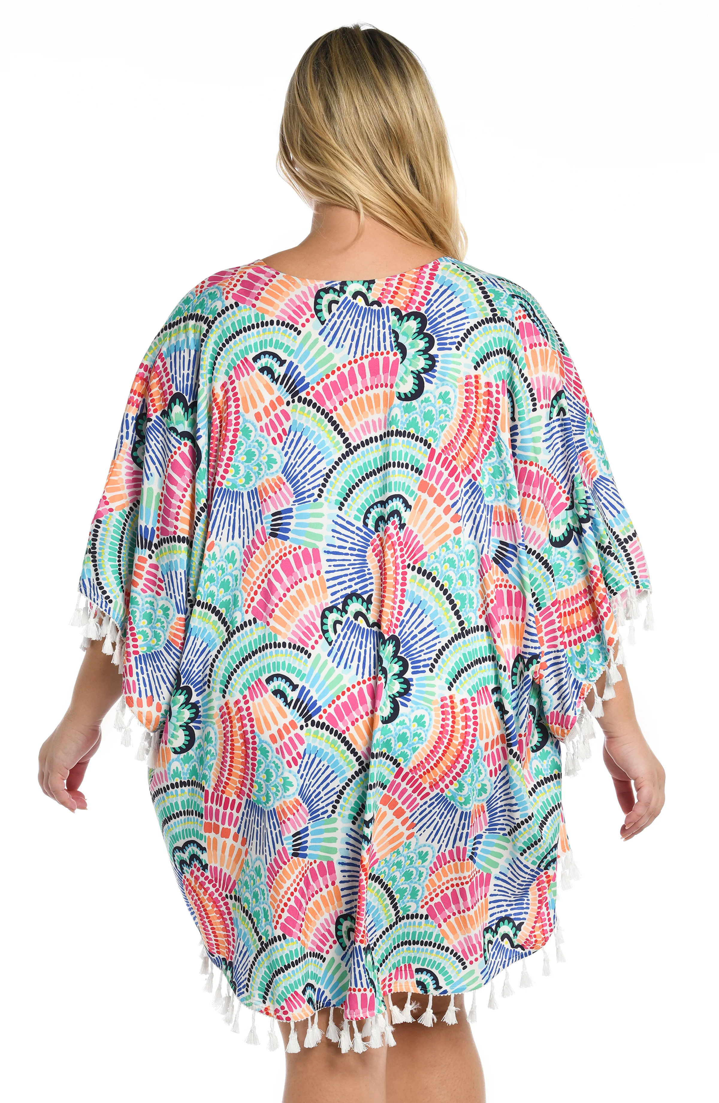 Waves Of Color Kimono - FINAL SALE