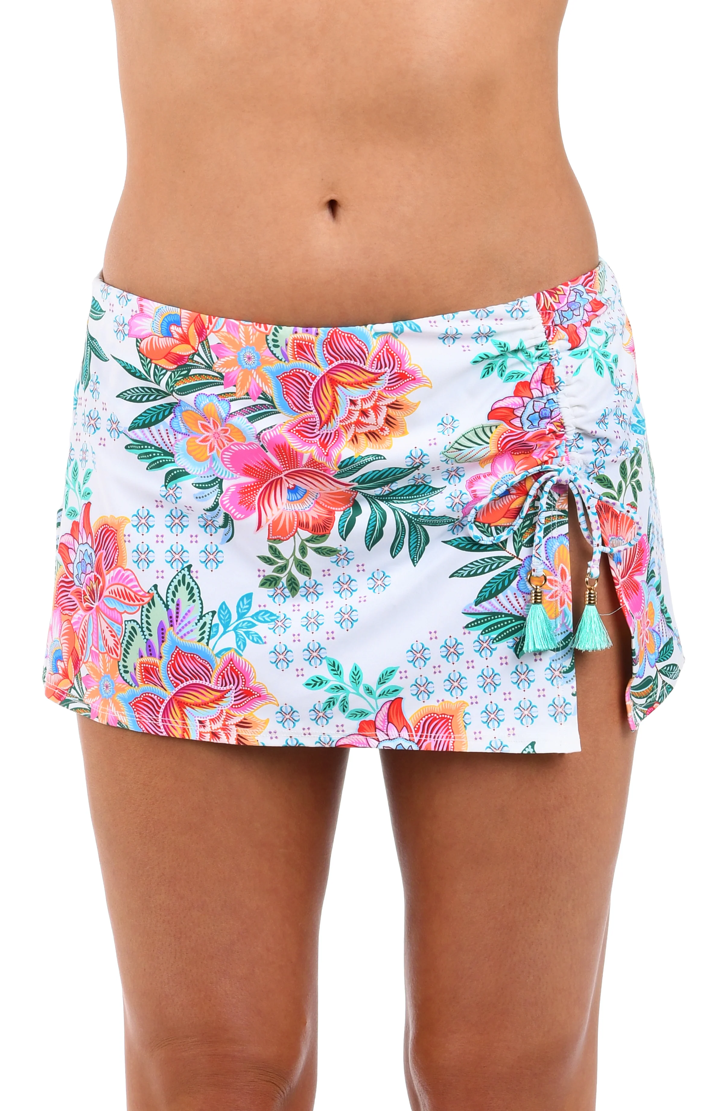 Riviera Resort Adjustable Tunnel Skirted Bottom - FINAL SALE