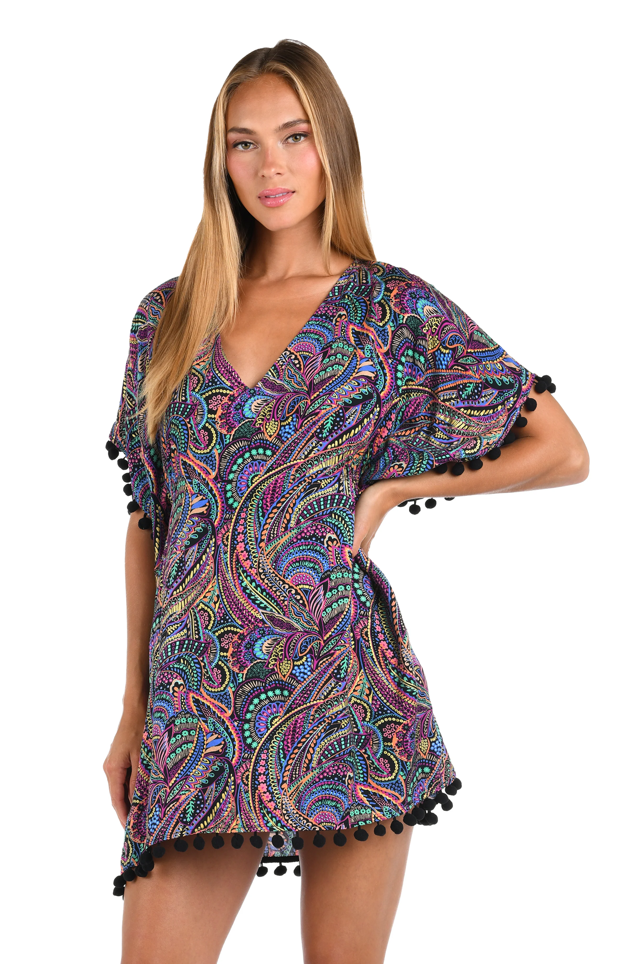 Sunshine 79 Disco Dream V-Neck Caftan - FINAL SALE