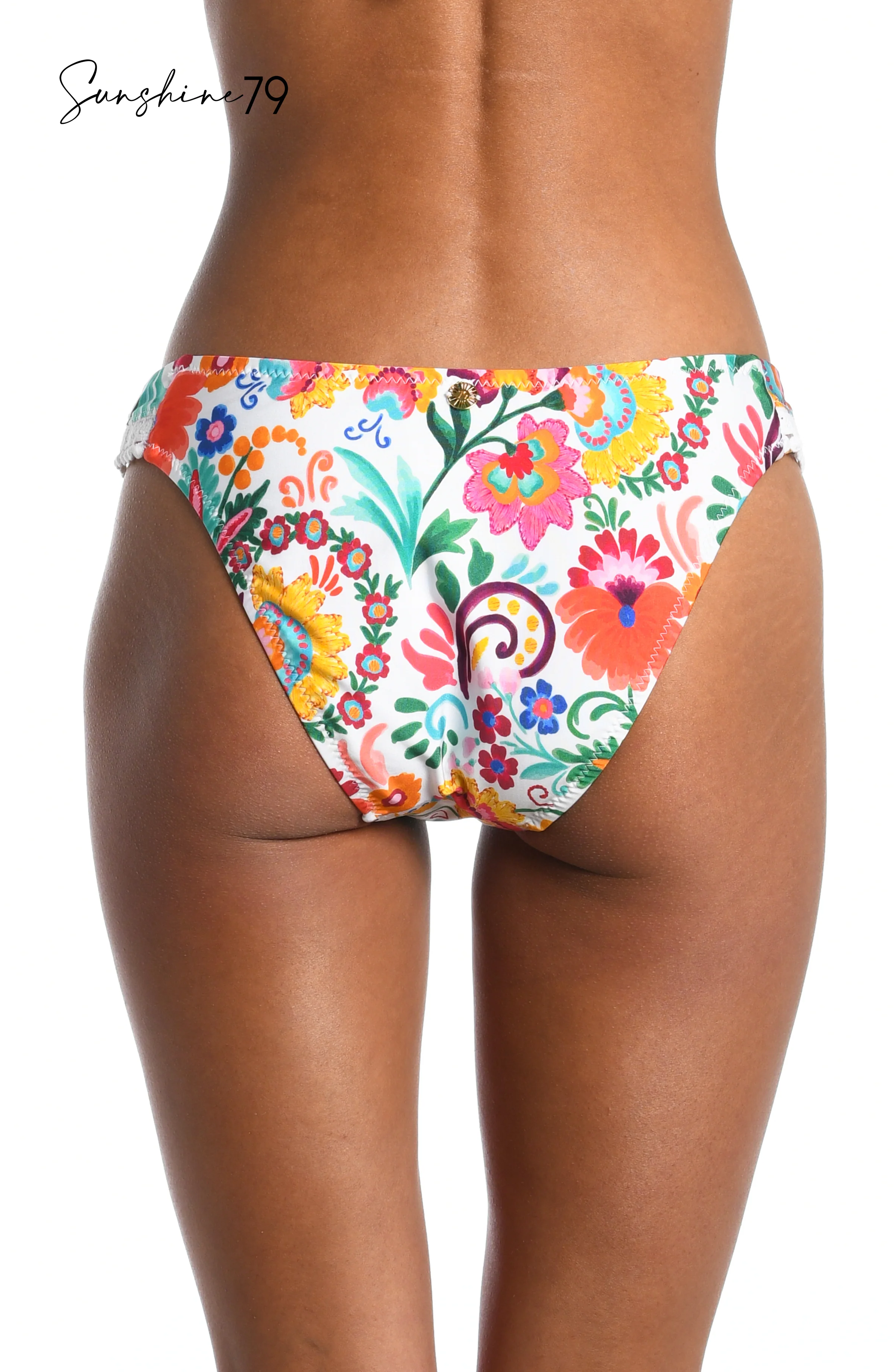 Sunshine 79 Bonita Floral French Cut Bikini Bottom - FINAL SALE
