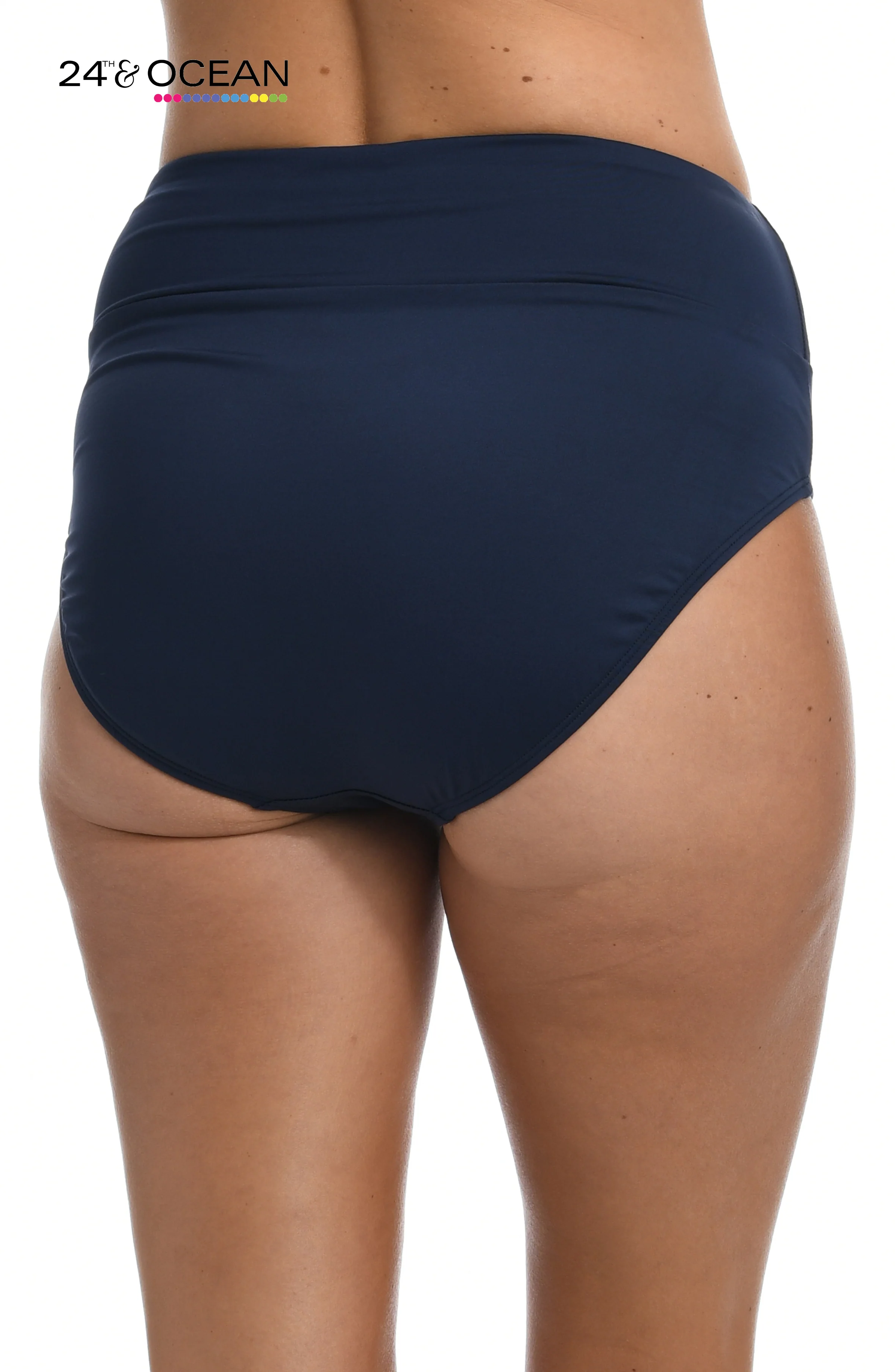 24th & Ocean Solids High Waist Bottom - FINAL SALE