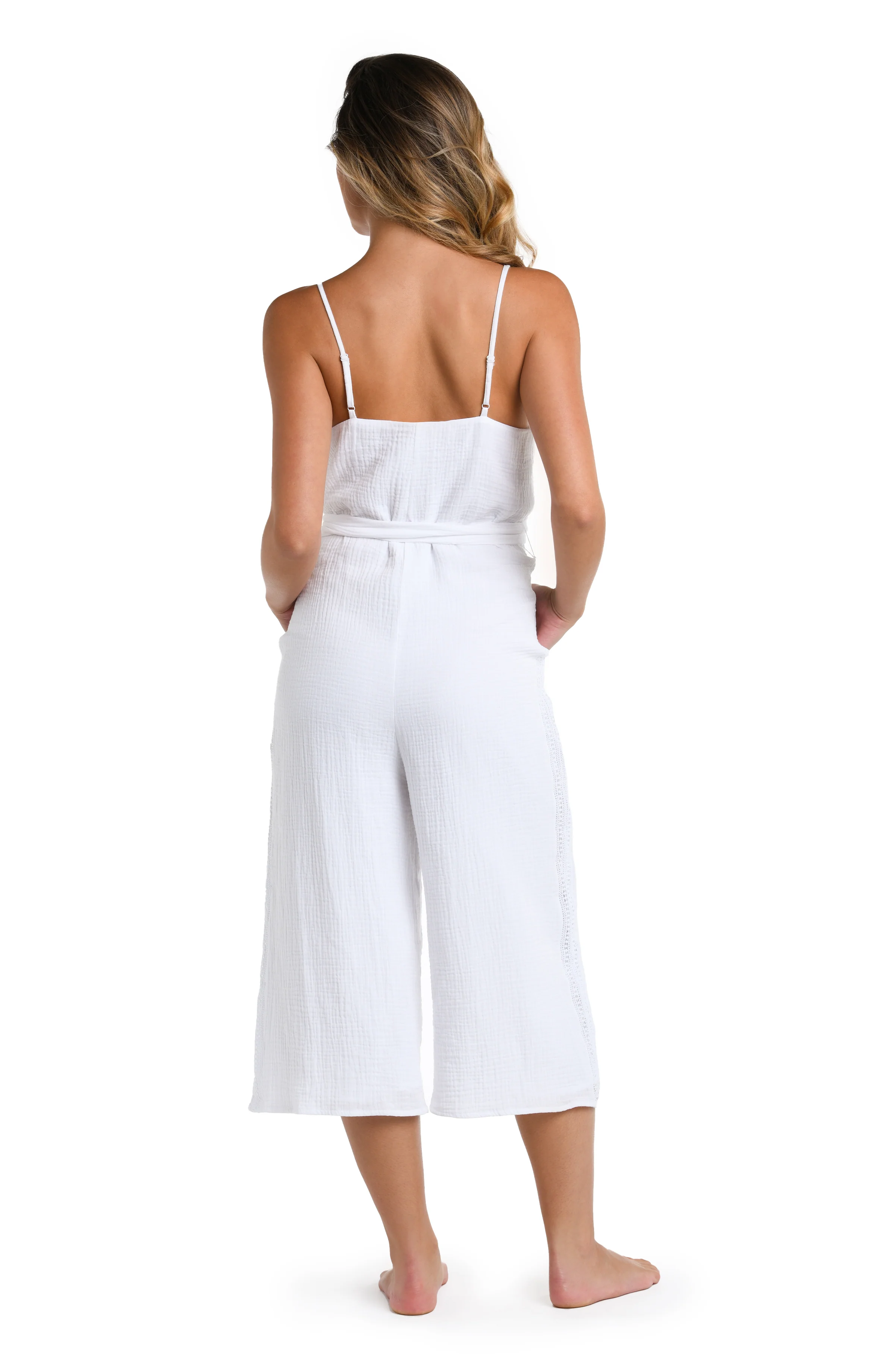 Seaside Covers Wide Leg Jumpsuit Cover Up - FINAL SALE