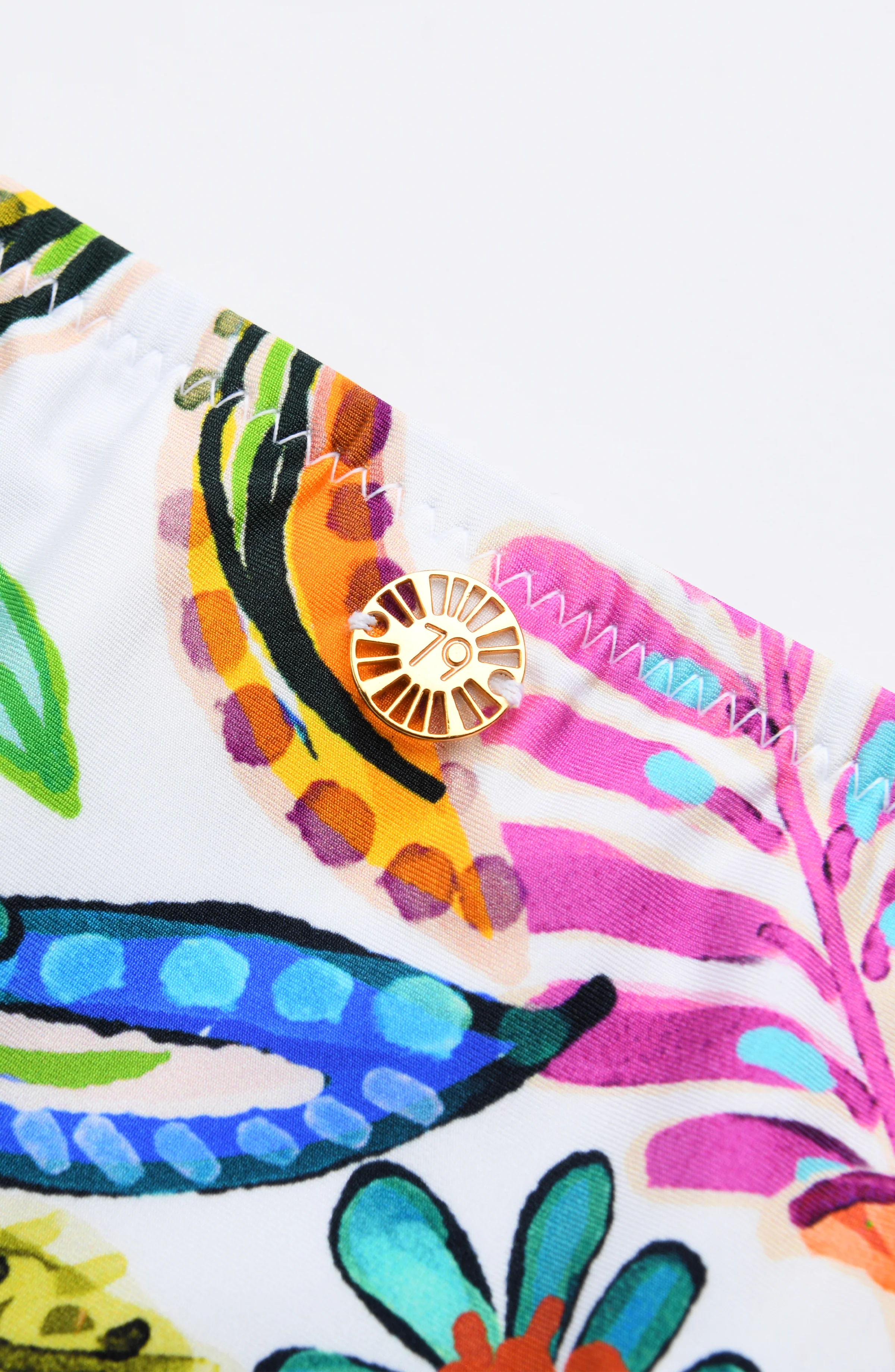 Sunshine 79 Jungle Jive Side Shirred Hipster Bottom - FINAL SALE