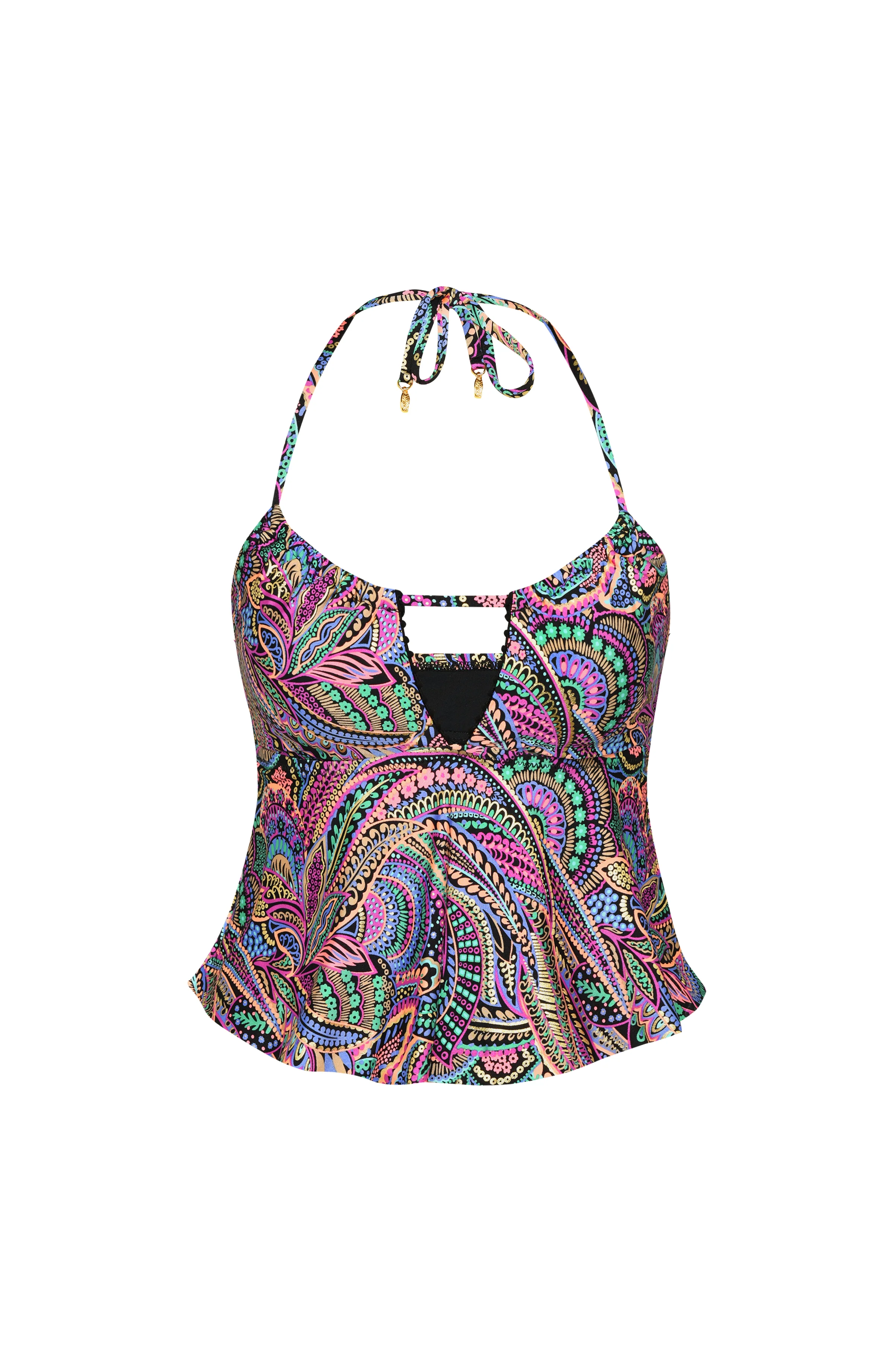 Sunshine 79 Disco Dream Halter Midkini Top - FINAL SALE