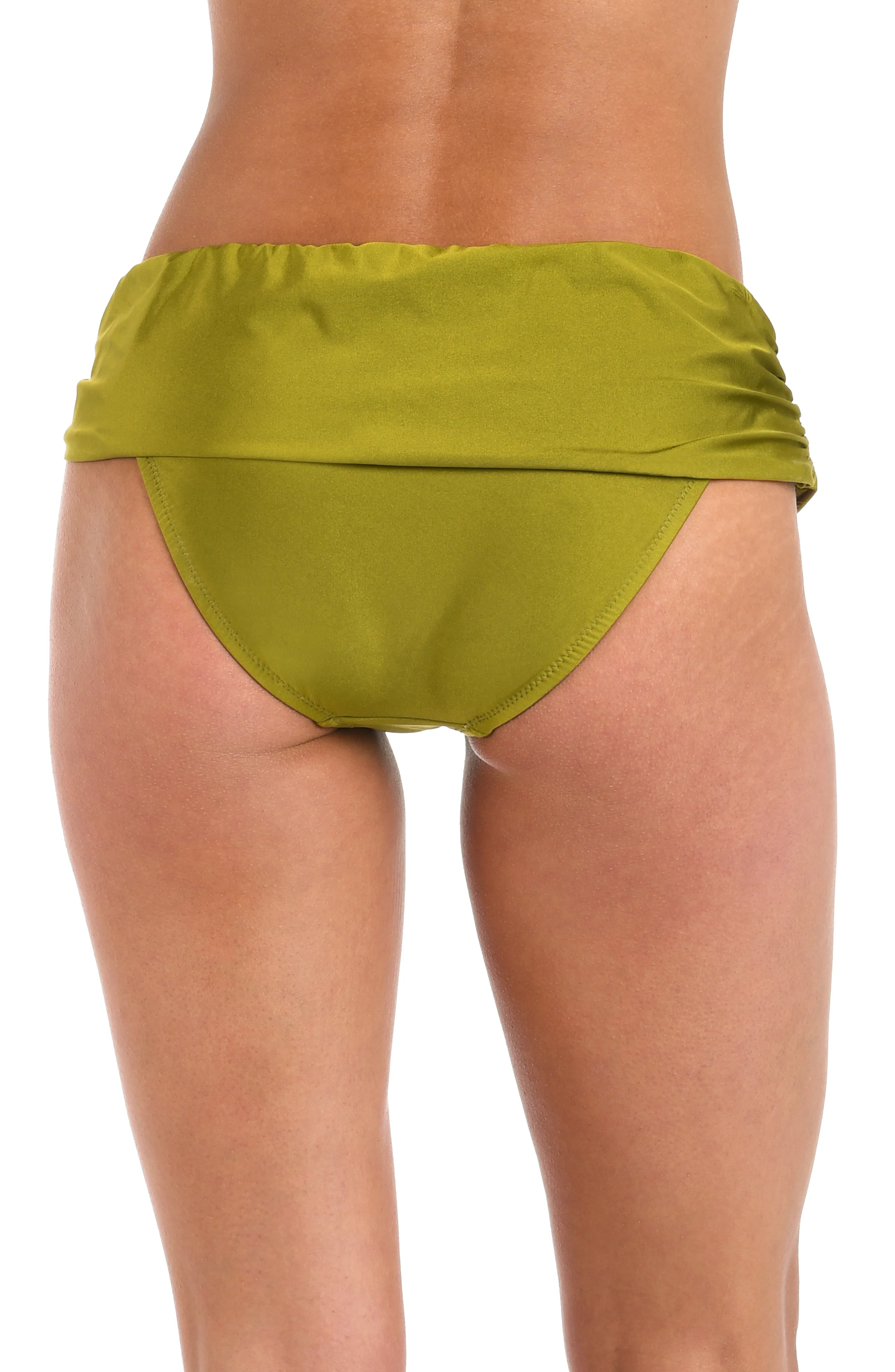 Sunshine 79 Solids Sash Hipster Bottom - Olive