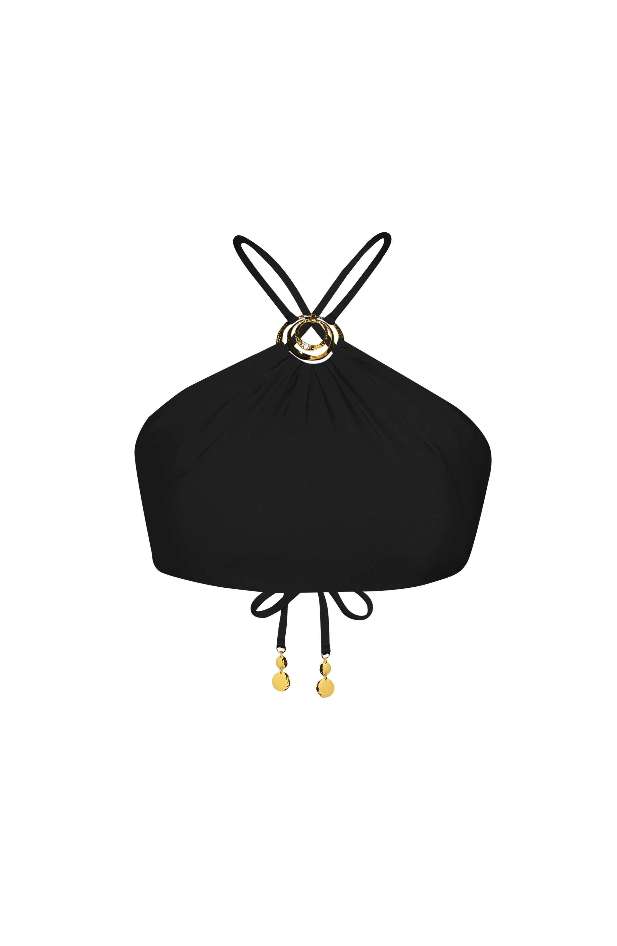 Sunshine 79 Sunshine Solids High-Neck Top - Black