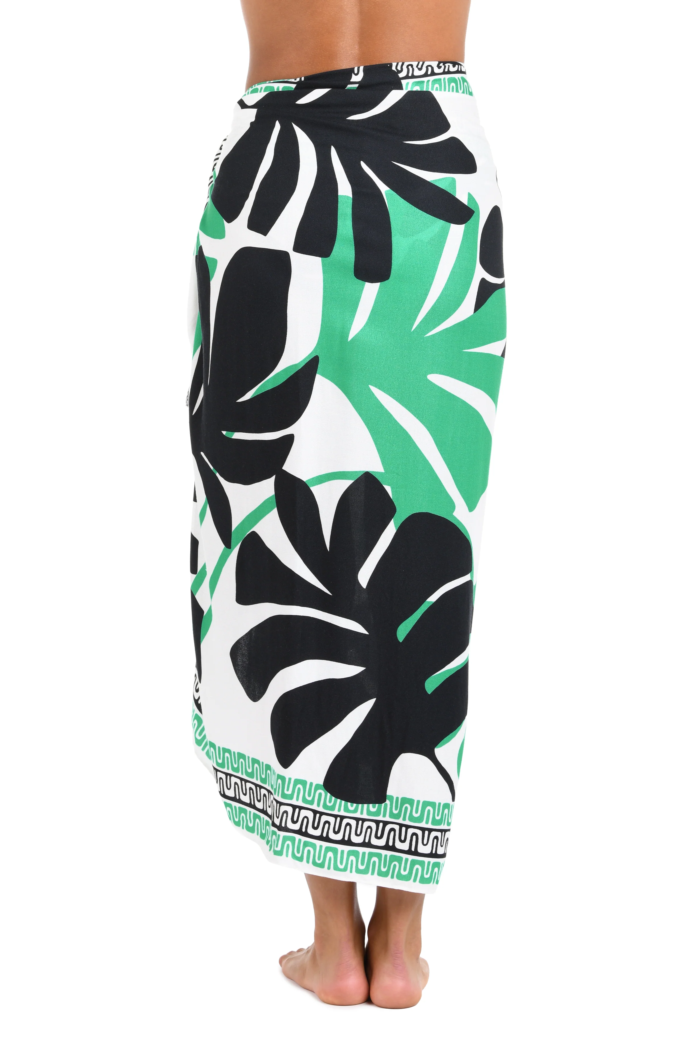 Sunshine 79 Monstera Pareo Wrap - FINAL SALE