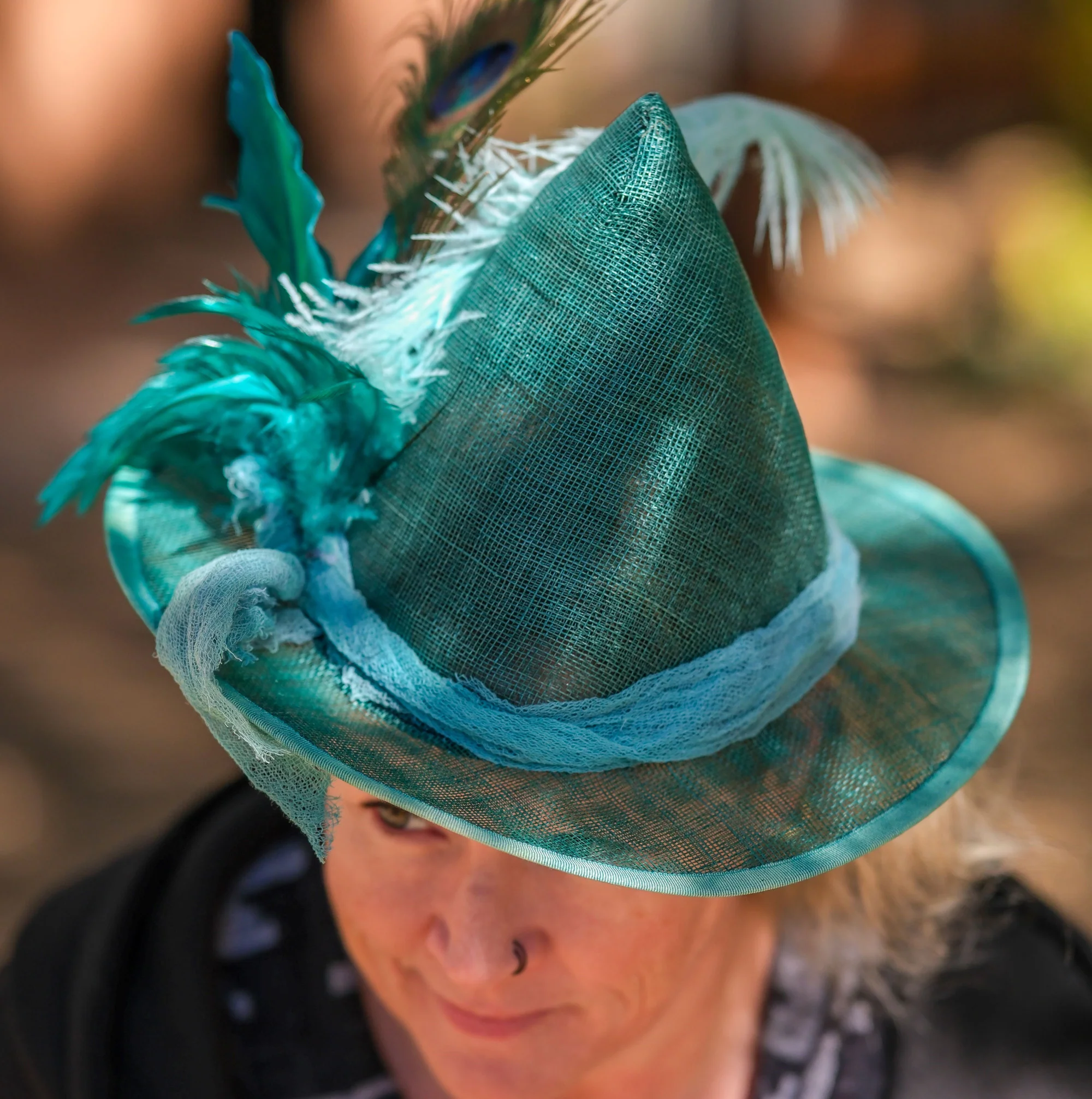 Alewife Hat in lightweight Sinamay