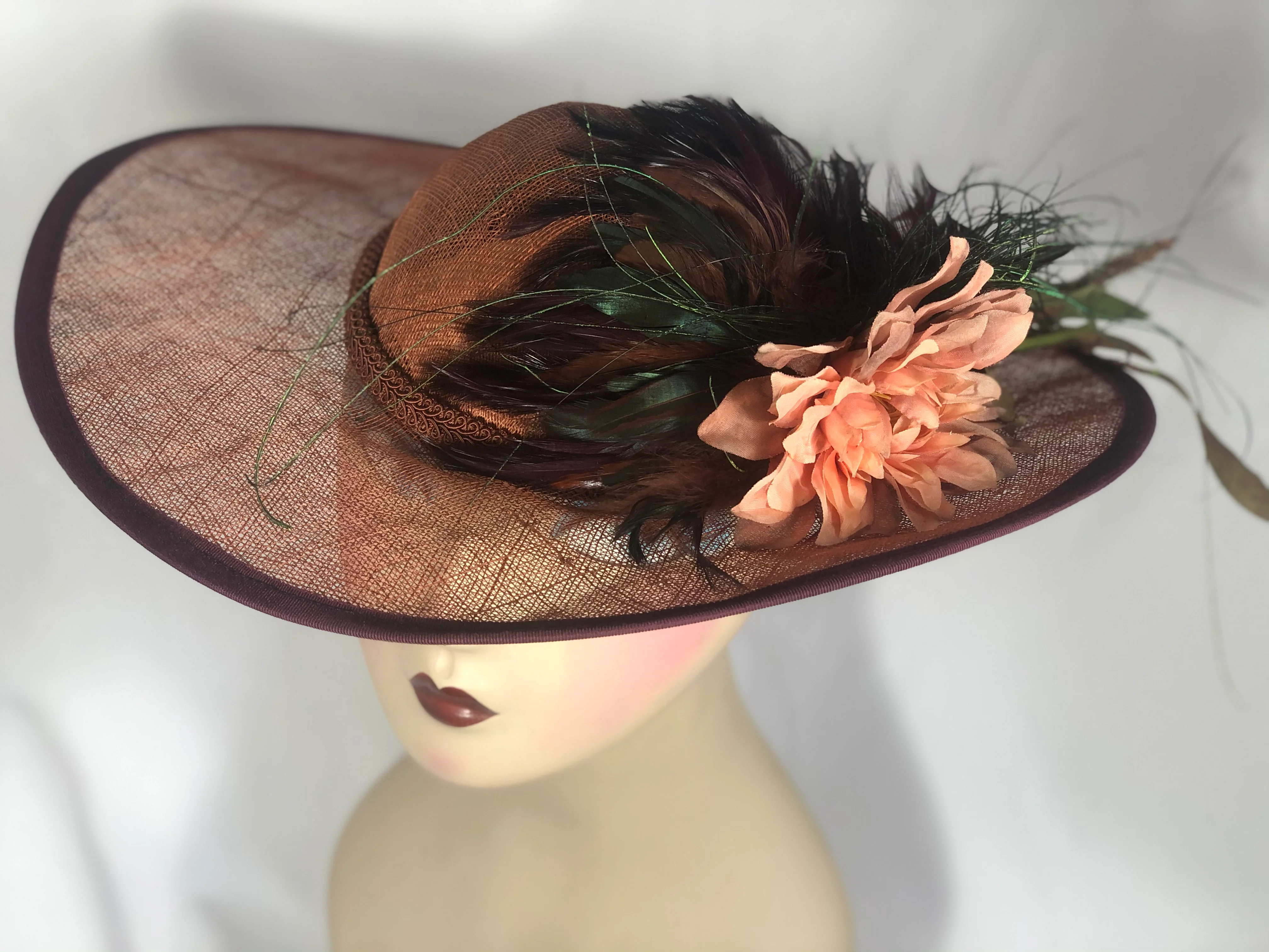 Soleil Hat in Sinamay