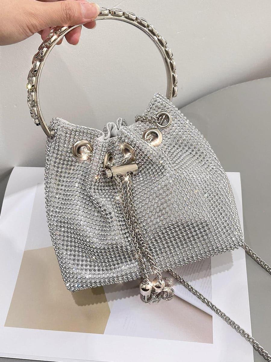 Shiny Inlay Stone Rhinestone Evening Bag MNBF060