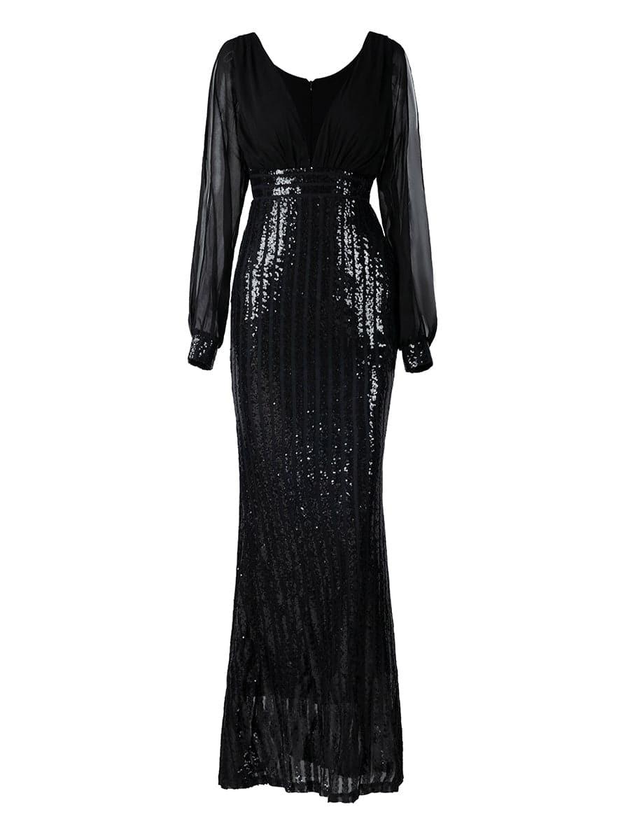 Mermaid Cutout Prom Dress XH2075
