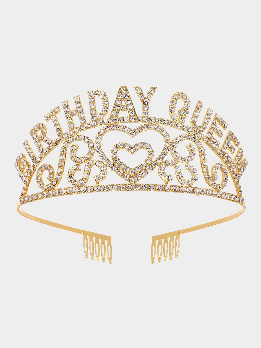 Inlay Stone Birthday Queen Baldric Headpieces MHG0011