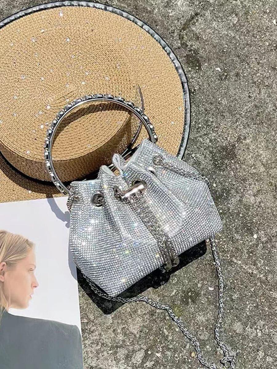 Shiny Inlay Stone Rhinestone Evening Bag MNBF060