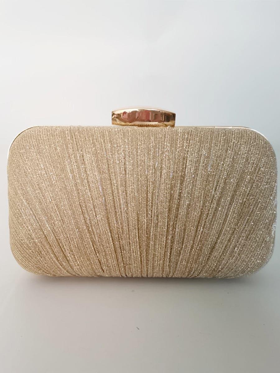 Fold Aluminum Frame Party Dinner Clutch Bag MNBF009
