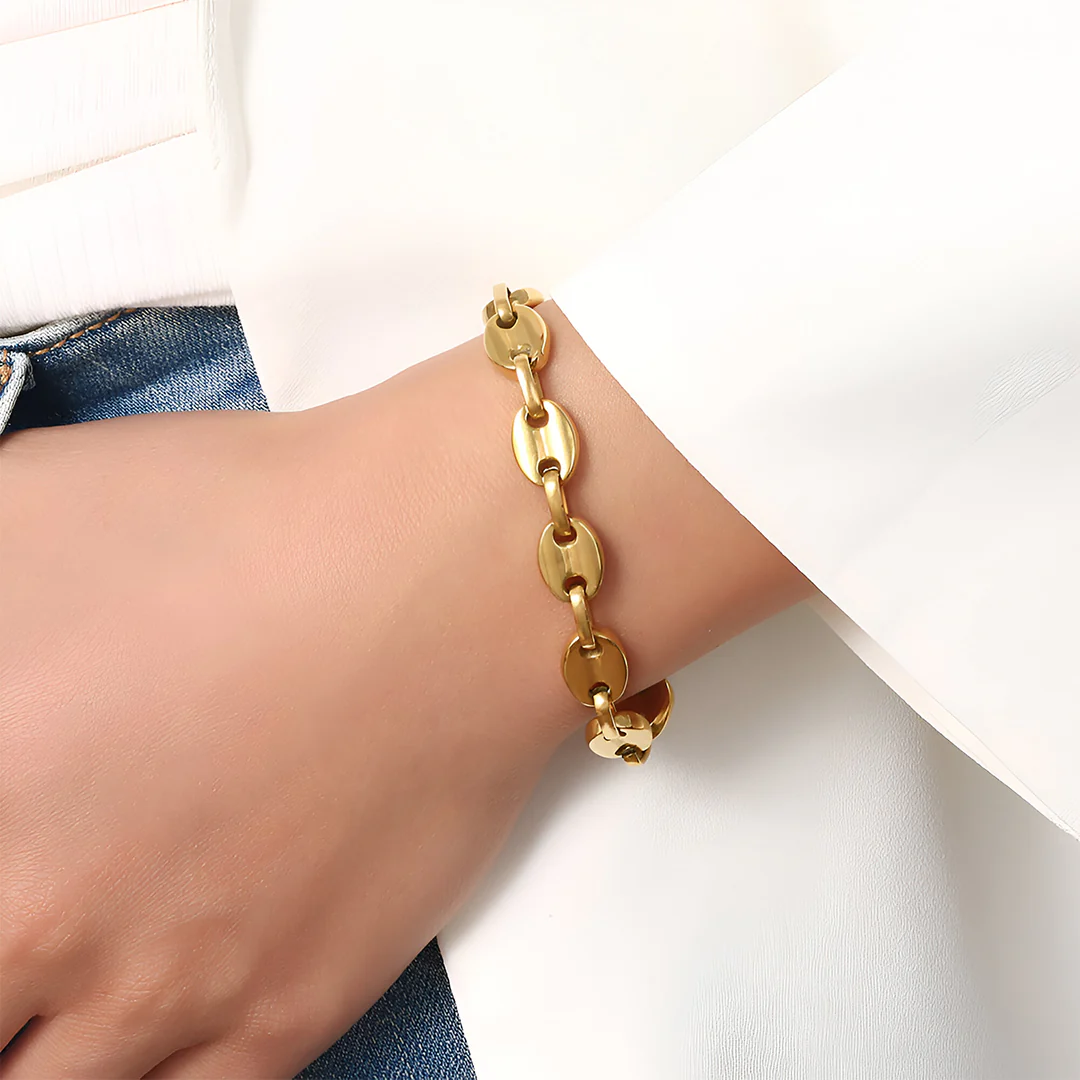 Elena Radiant Link Bracelet