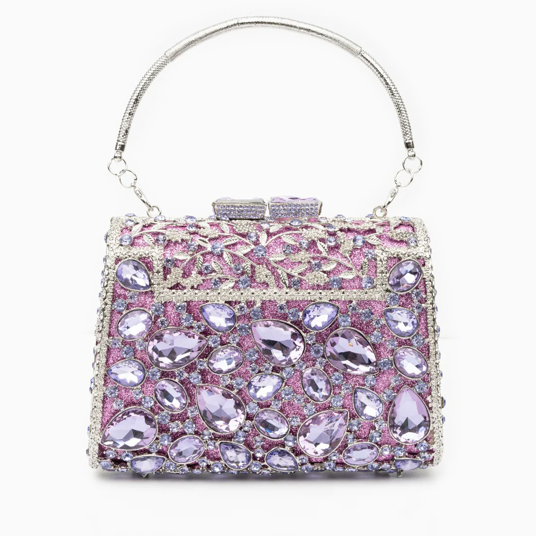 (CS) Tiffany Crystals Clutch Bag