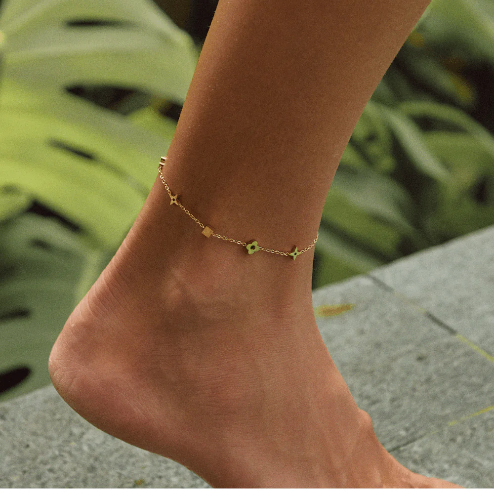 Charlie Gold Anklet
