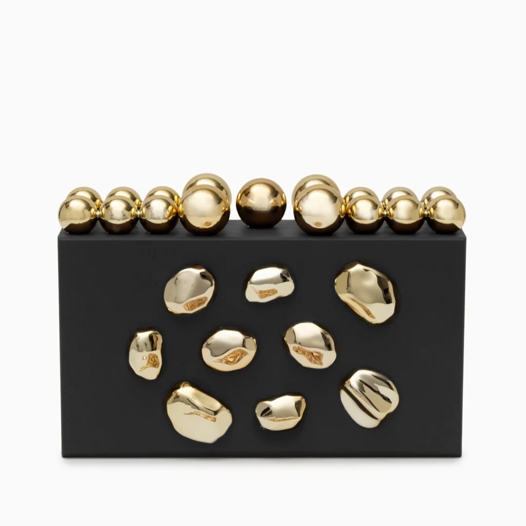 Verdant Orbit Clutch Bag