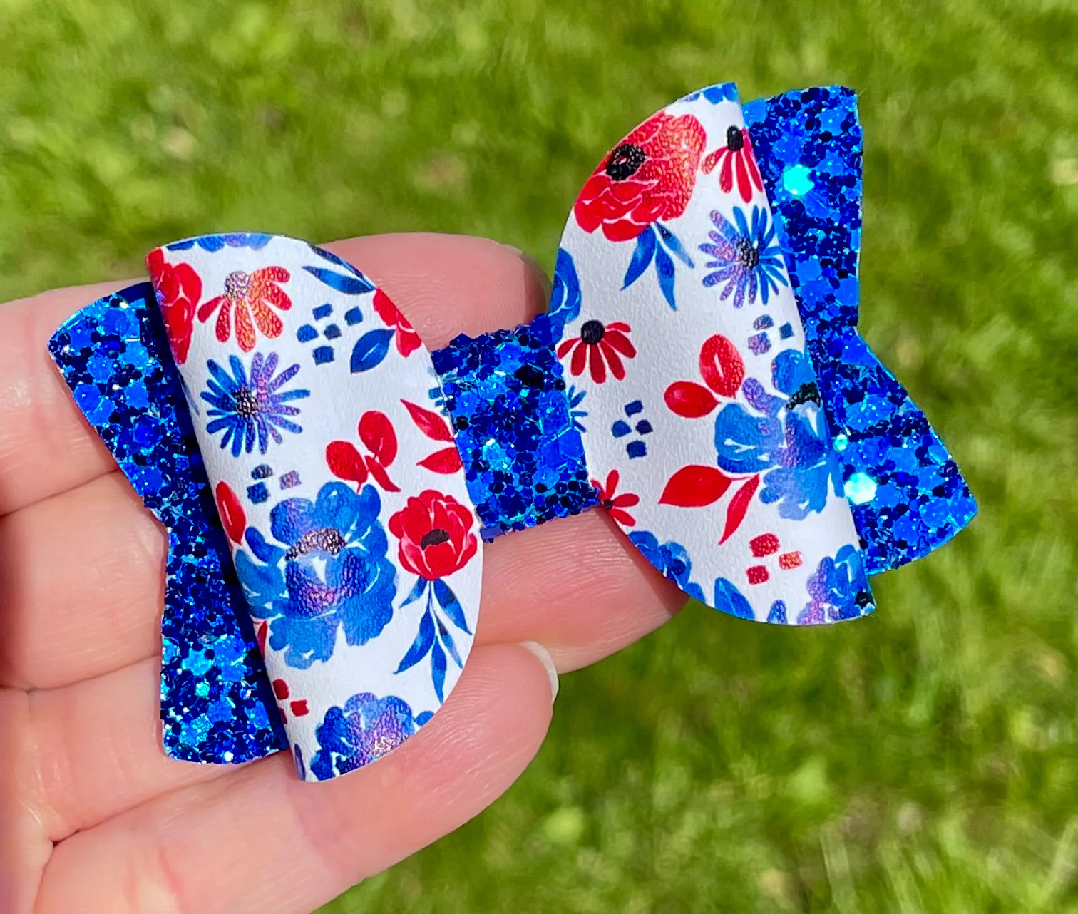 Patriotic Floral 3in Original