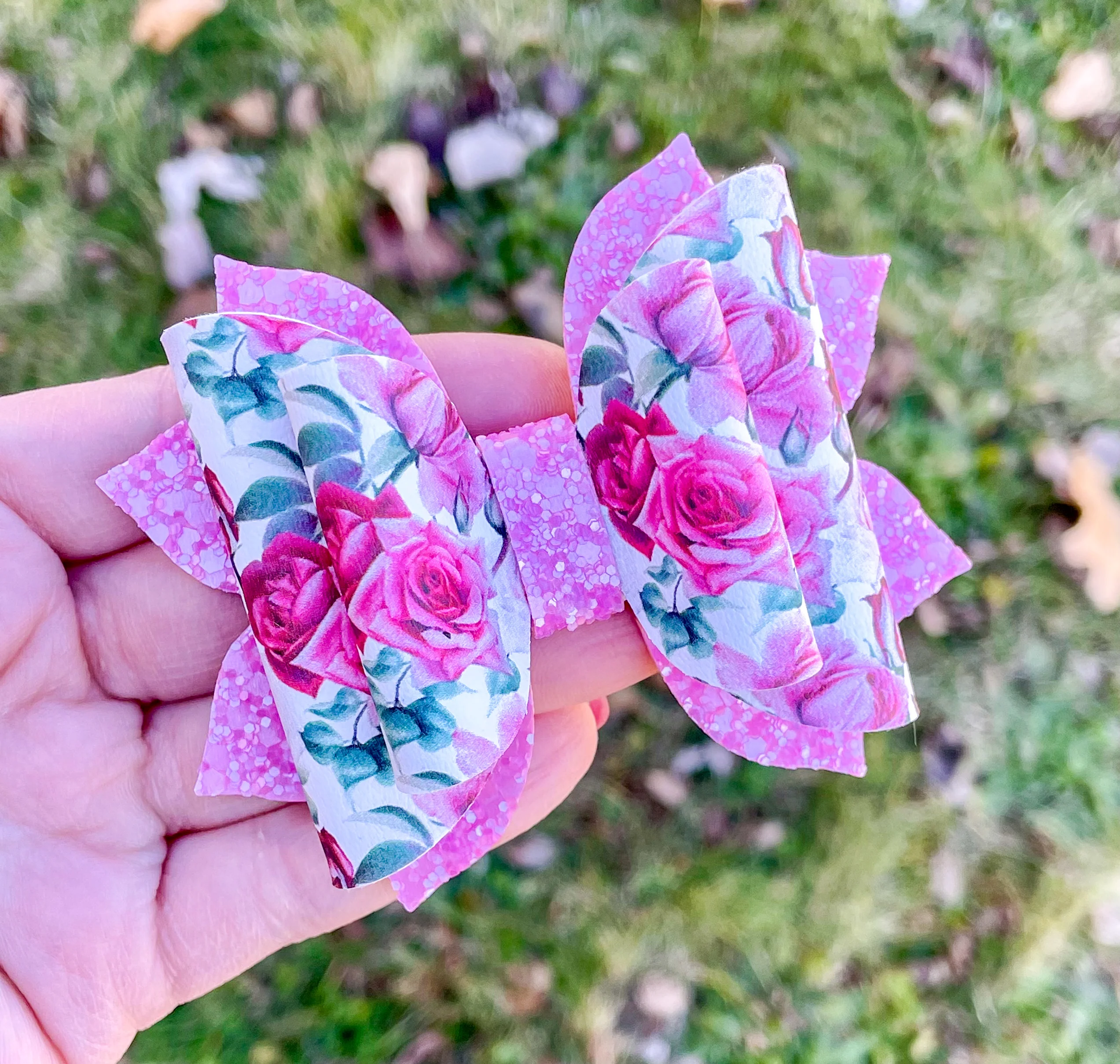 Sweet Pink Floral 3.5in Jasmine
