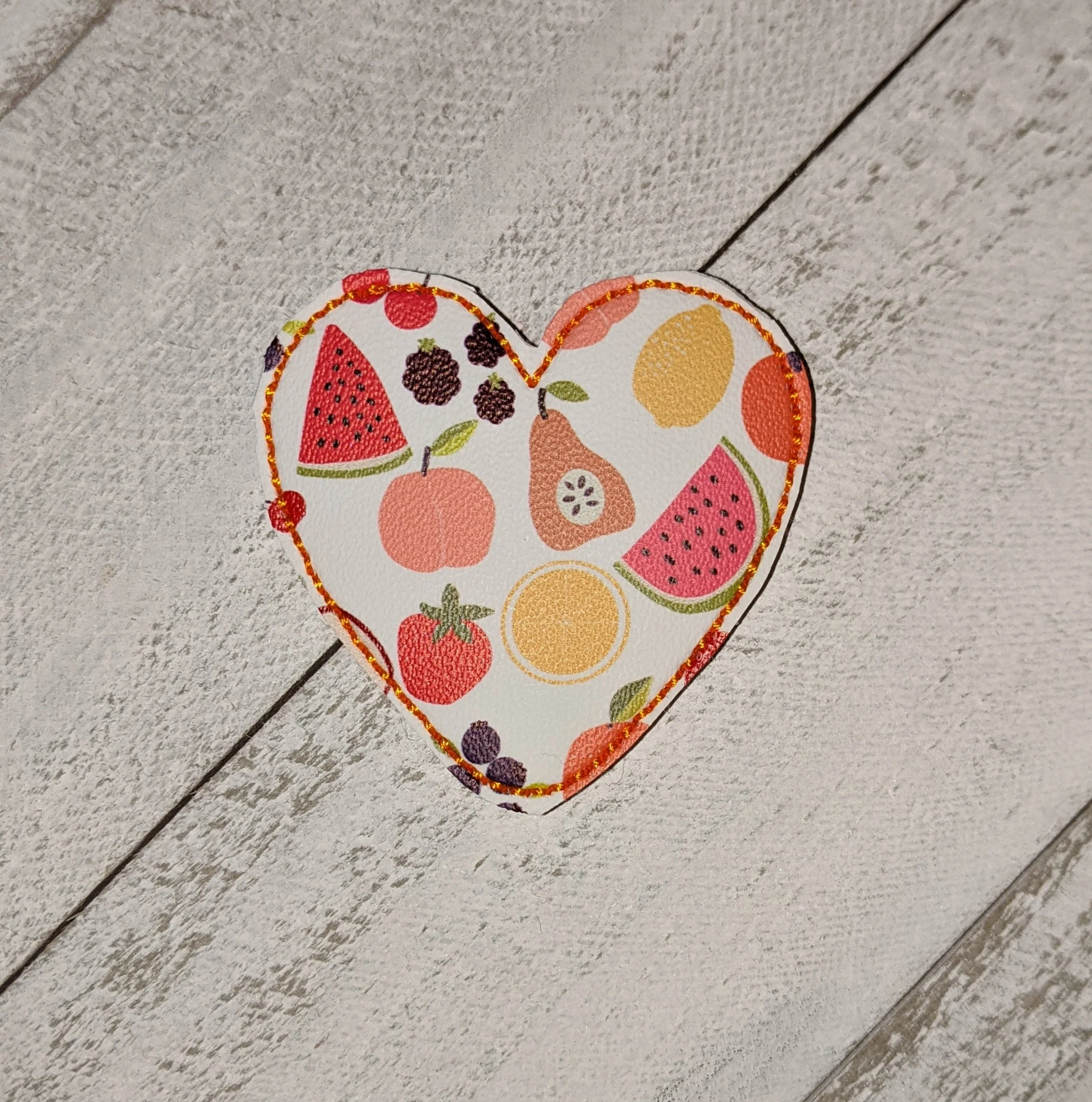 Fruit Heart Feltie